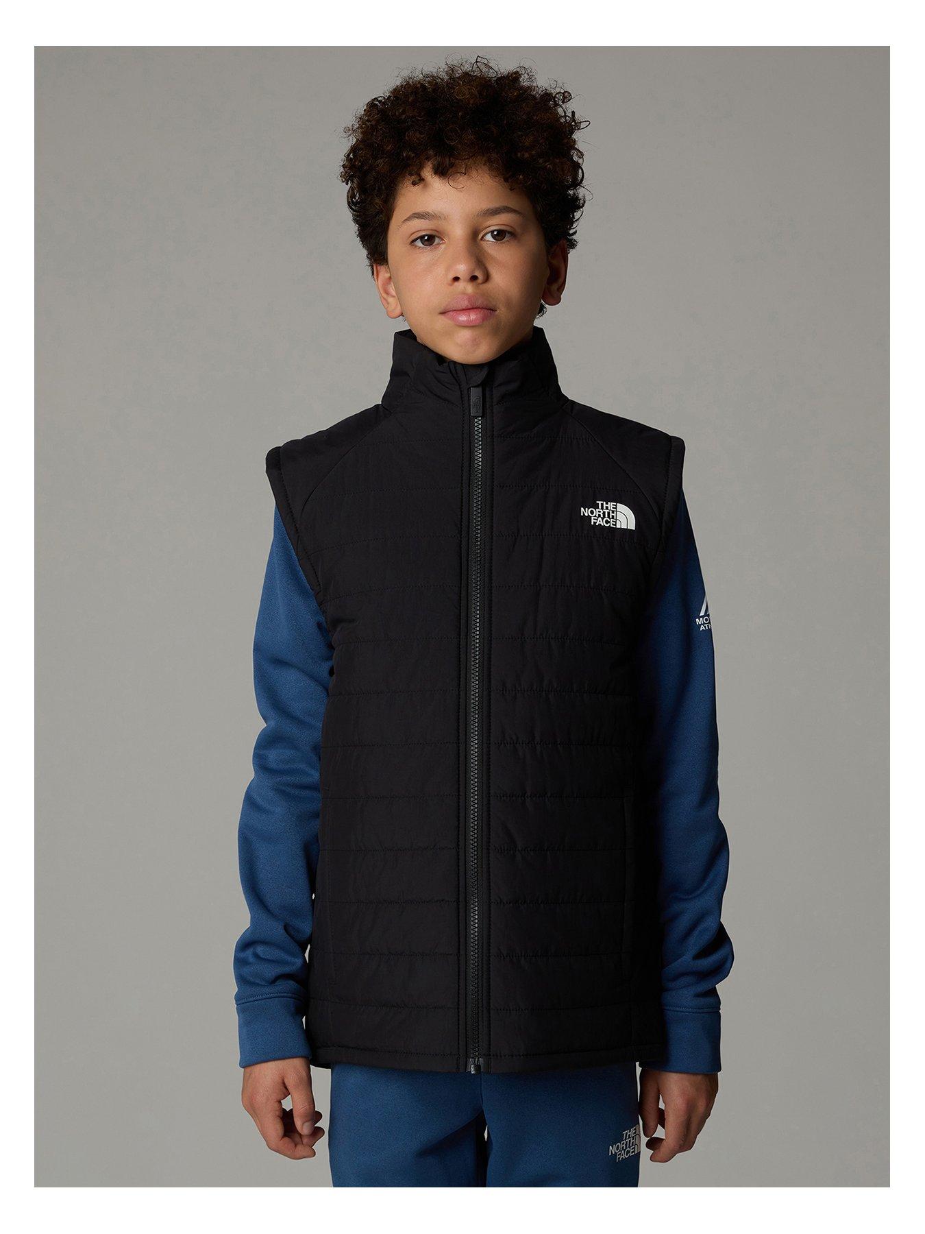 THE NORTH FACE Junior Boys Never Stop Synthetic Vest - Black