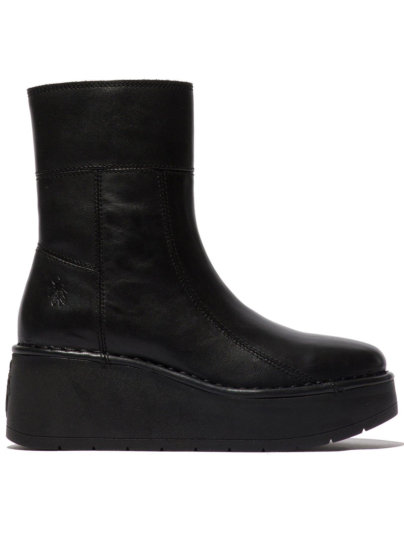 Fly London Hann248fly Ankle Boot Black Very