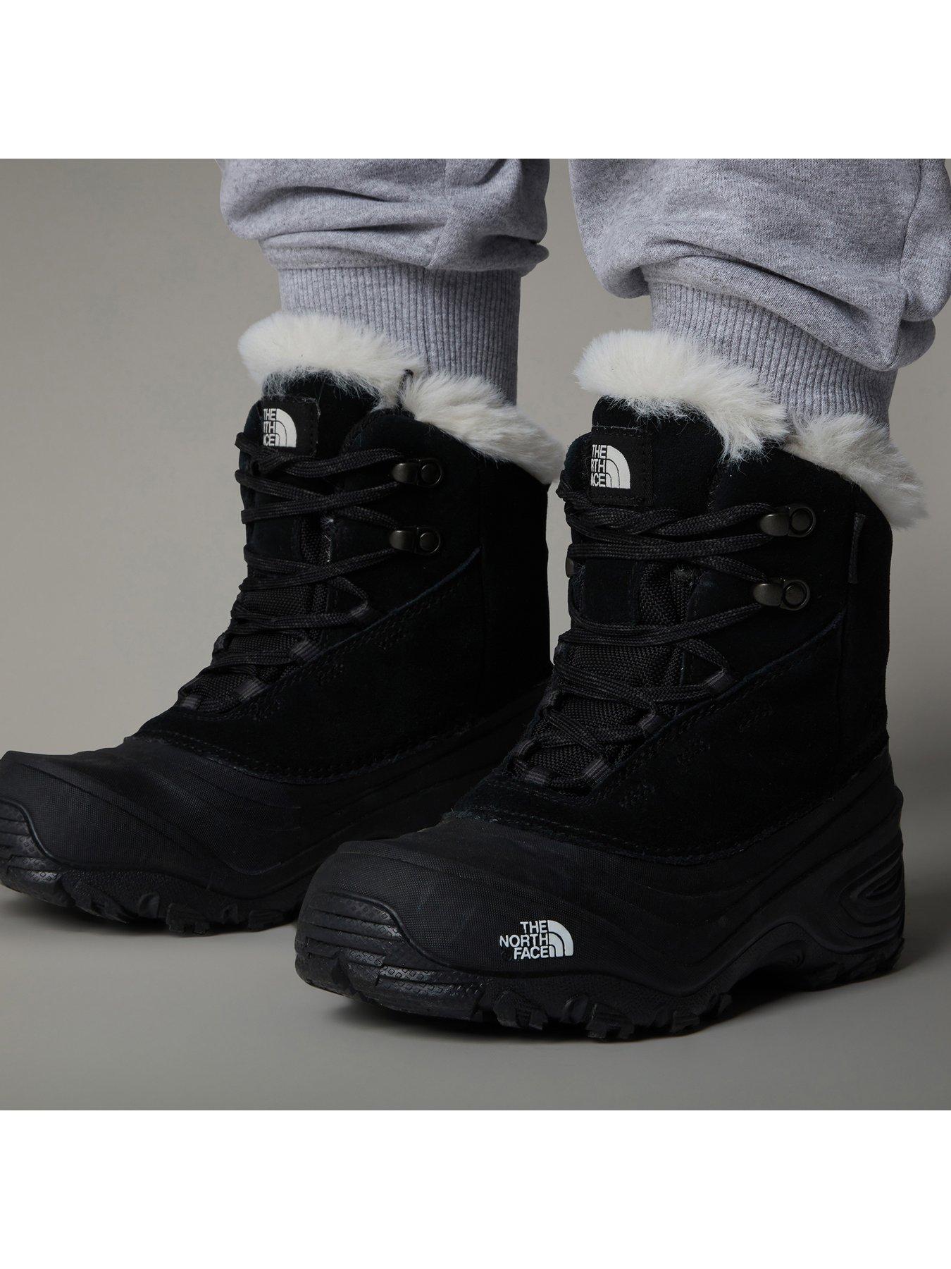 THE NORTH FACE Junior Shellista V Lace Waterproof Snow Boots Black Very