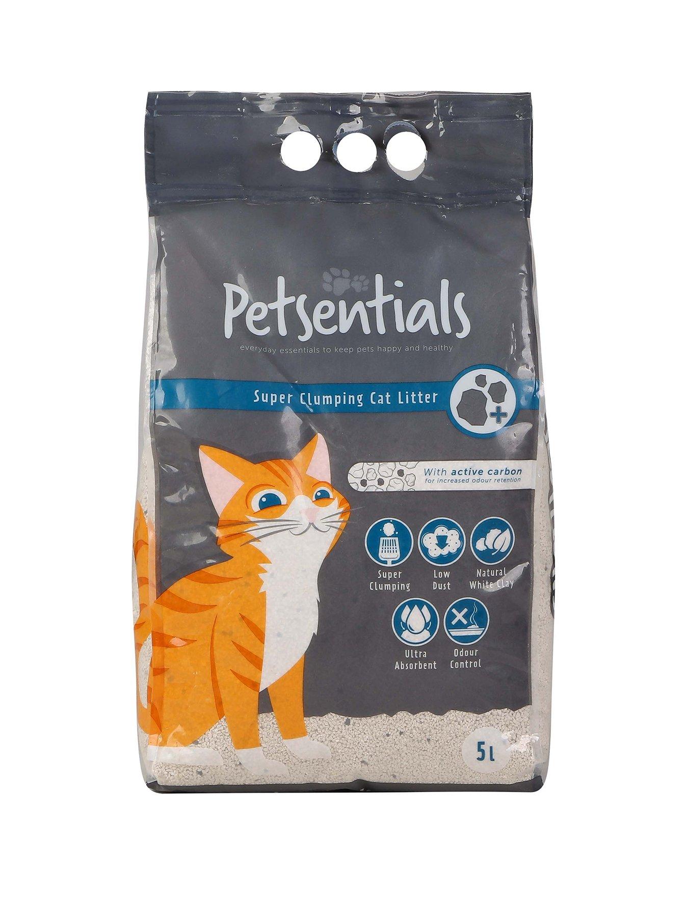 Image 1 of 4 of Petsentials Super Clumping Cat Litter With Activated Carbon 10 ltr