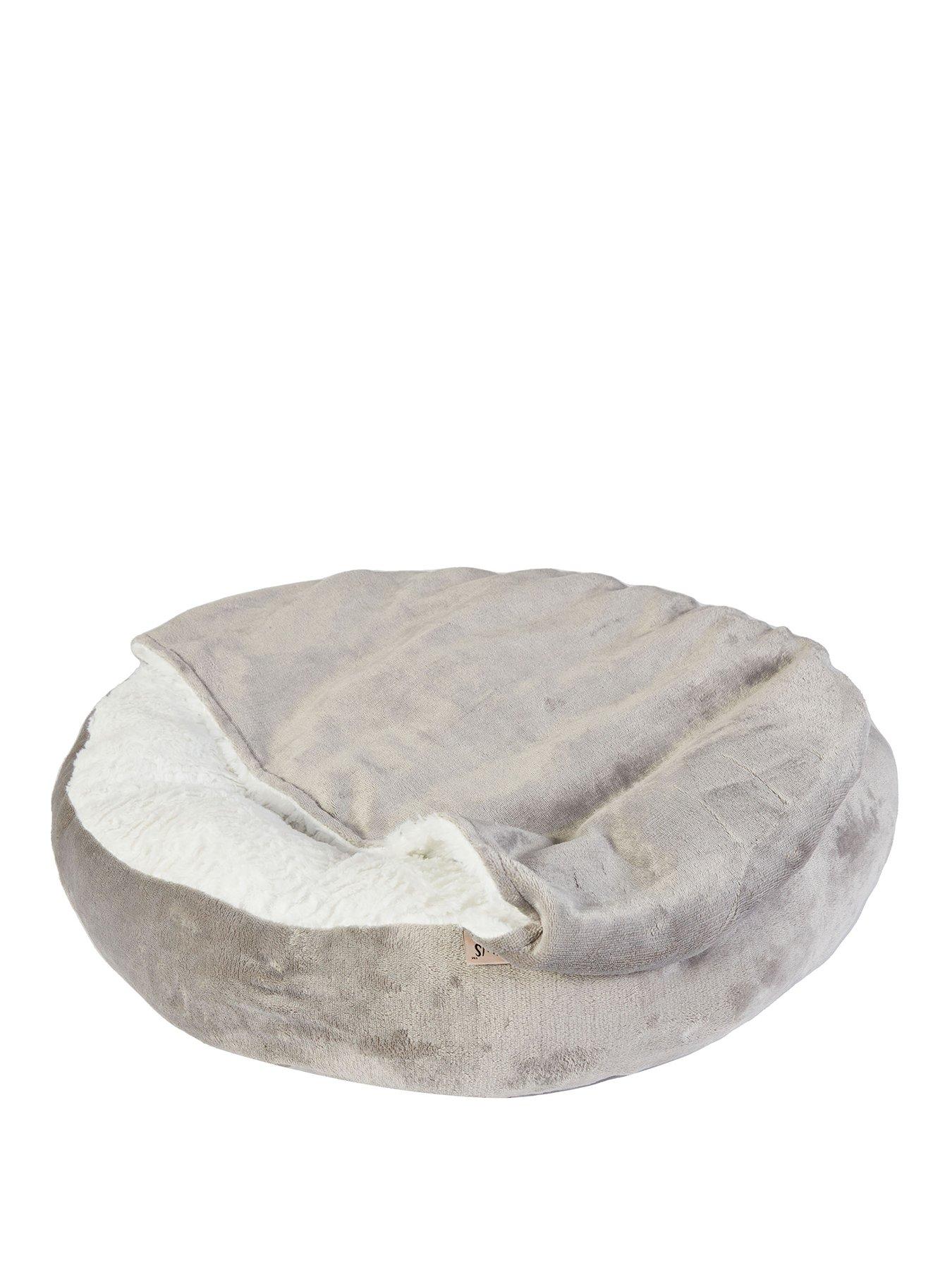 Product photograph of Dream Paws Cozy Hideaway Snuggle Pet Bed from very.co.uk