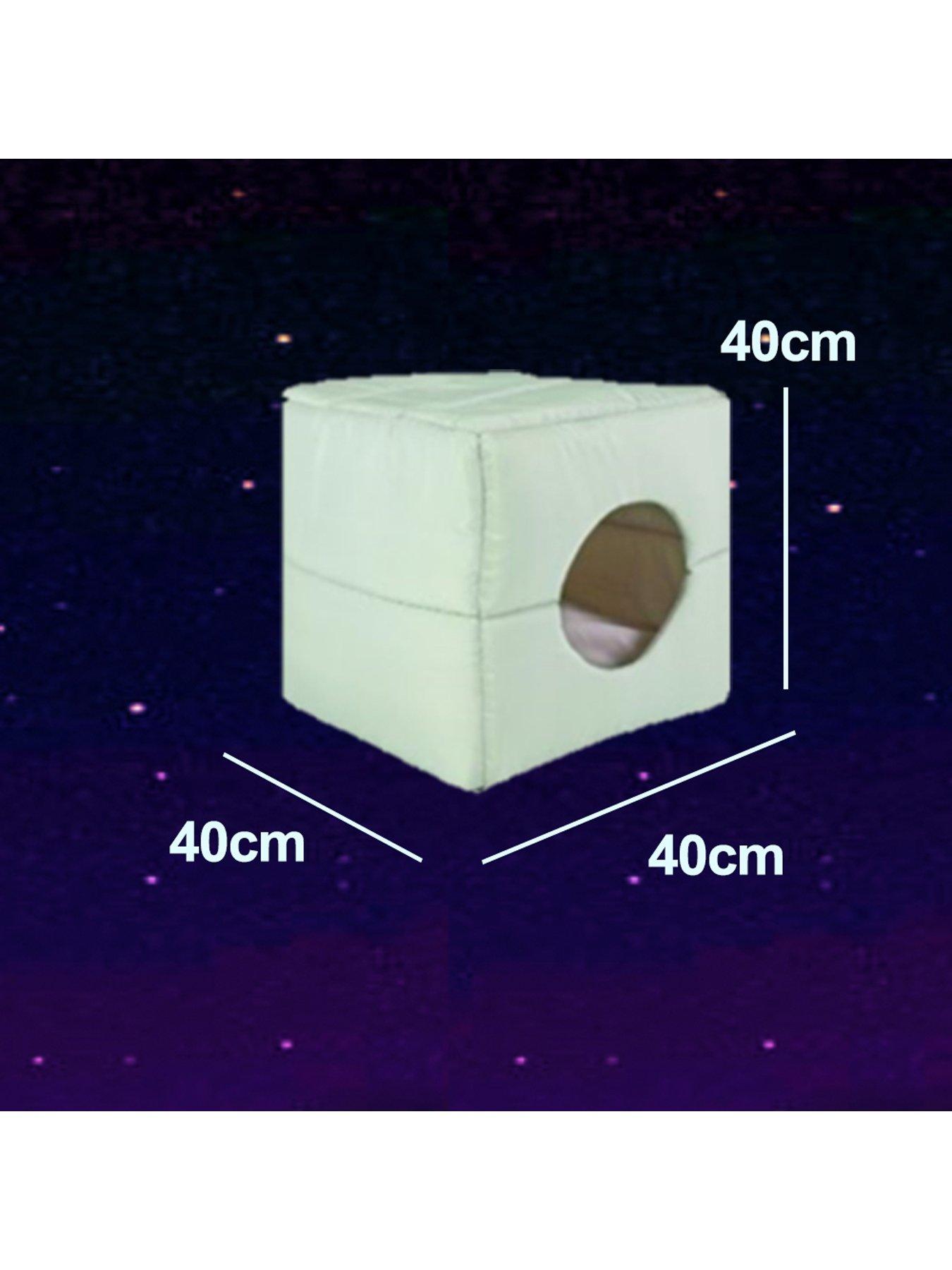 Image 5 of 6 of Banbury & Co 2-in-1 Foldable Pet Cave Bed -Green