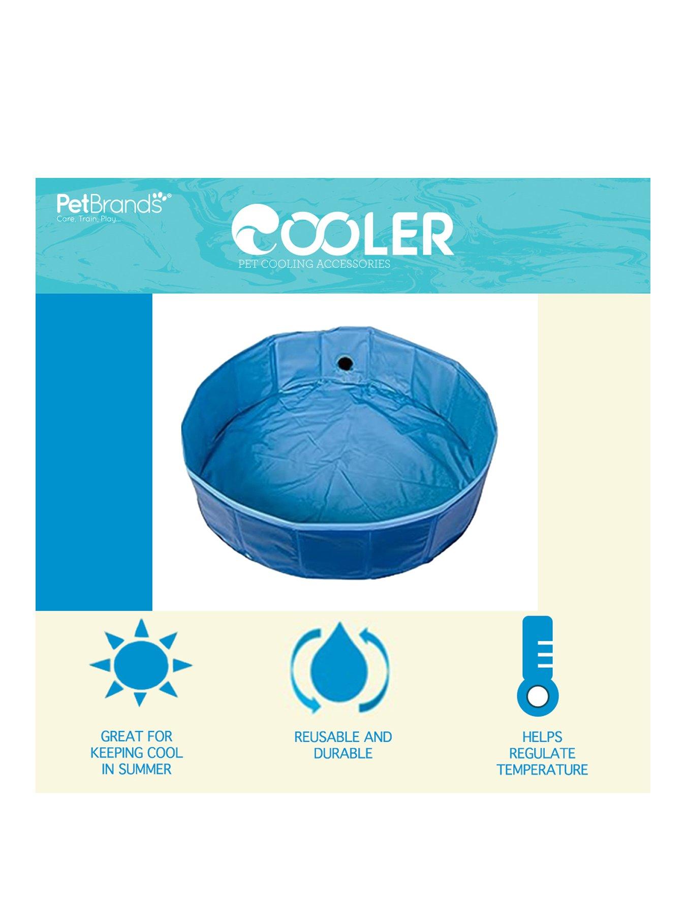 Product photograph of Pet Brands Pet Swimming Pool 80x80cm from very.co.uk