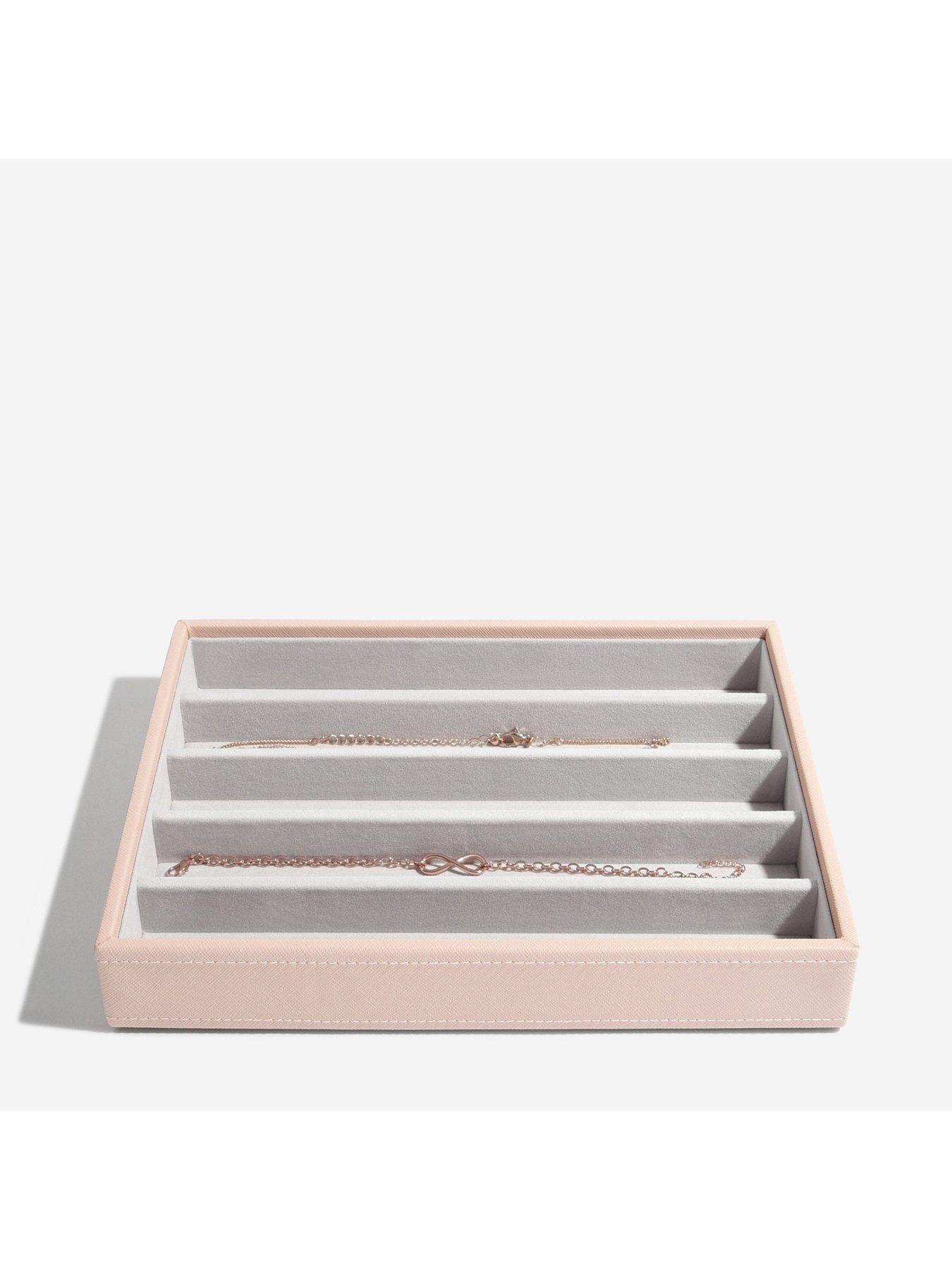 Image 2 of 3 of Stackers Classic 5 Section Tray - Blush