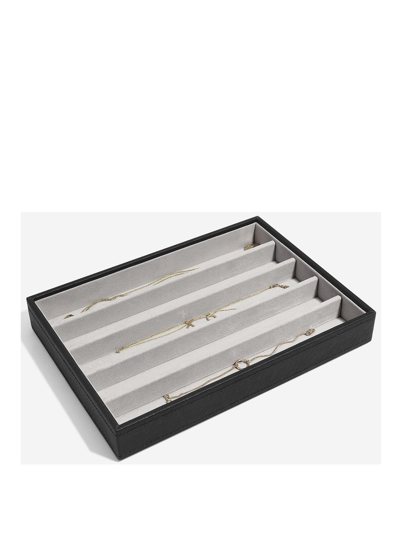 Image 1 of 3 of Stackers Classic 5 Section Tray - Black