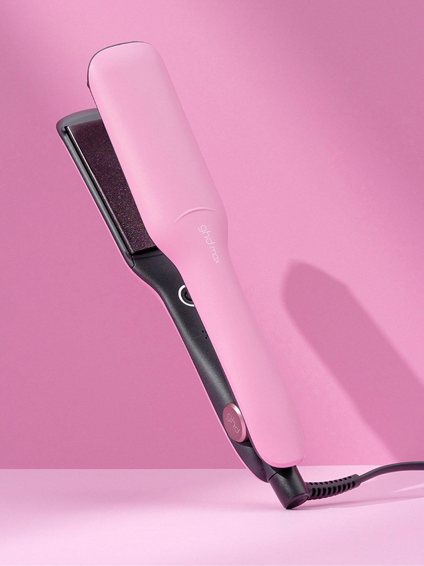 ghd Max Hair Straightener Limited Edition Fondant Pink Charity Edition