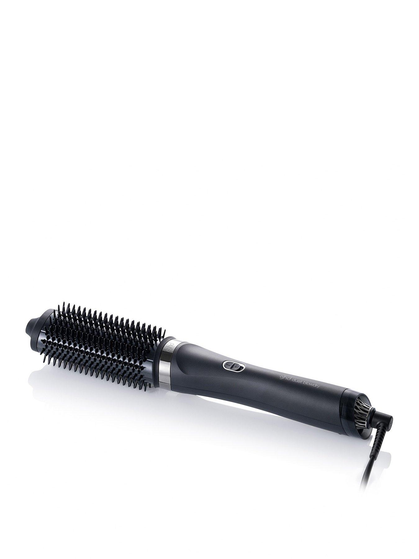 ghd Duet Blowdry - Hair Dryer Brush, Wet To Blow Dried, No Heat Damage, 3x More Volume Blow Dry, for All Hair Types (Black)