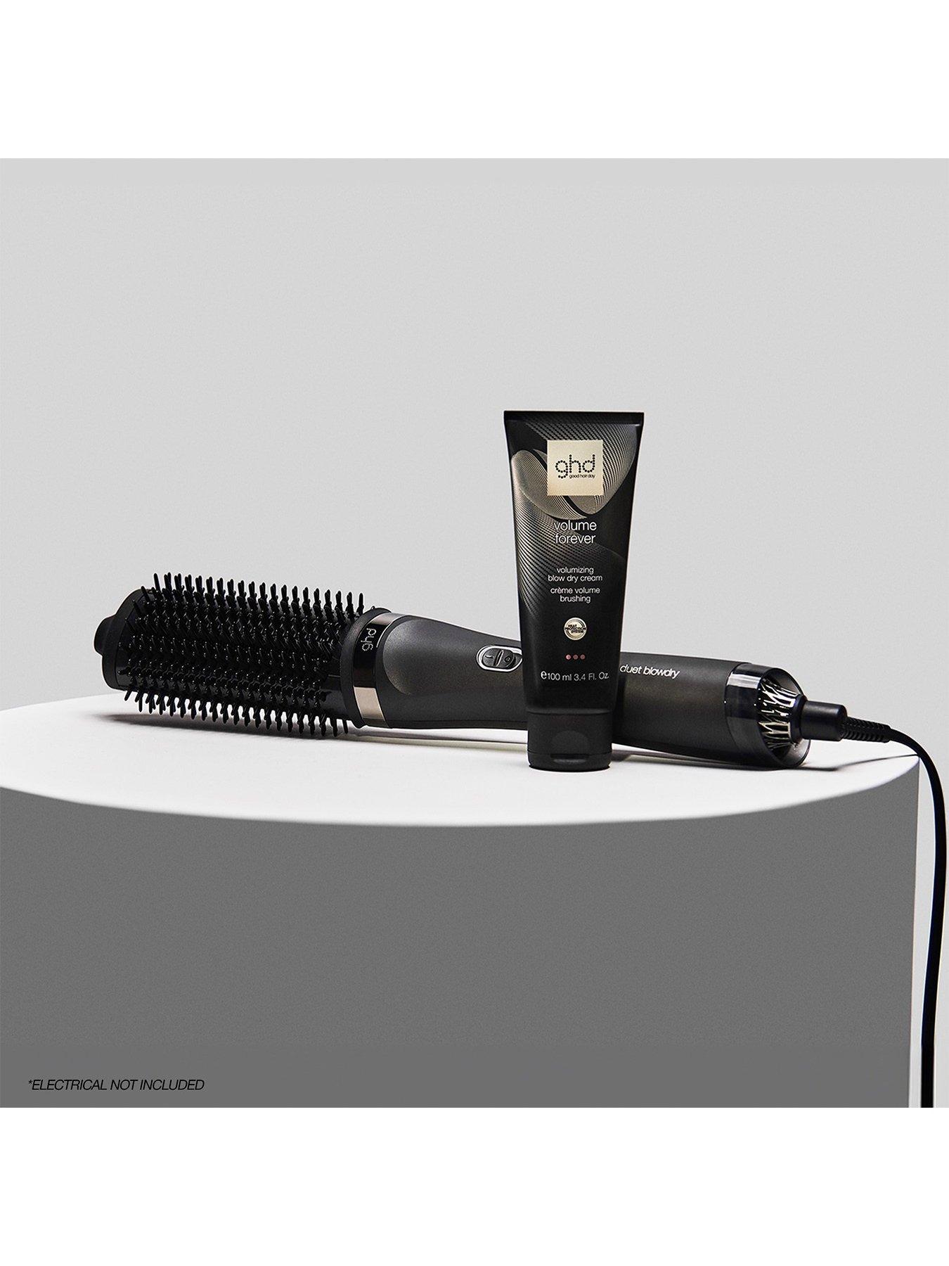 Image 4 of 8 of ghd Duet Blowdry - Hair Dryer Brush, Wet To Blow Dried, No Heat Damage, 3x More Volume Blow Dry, for All Hair Types (Black)