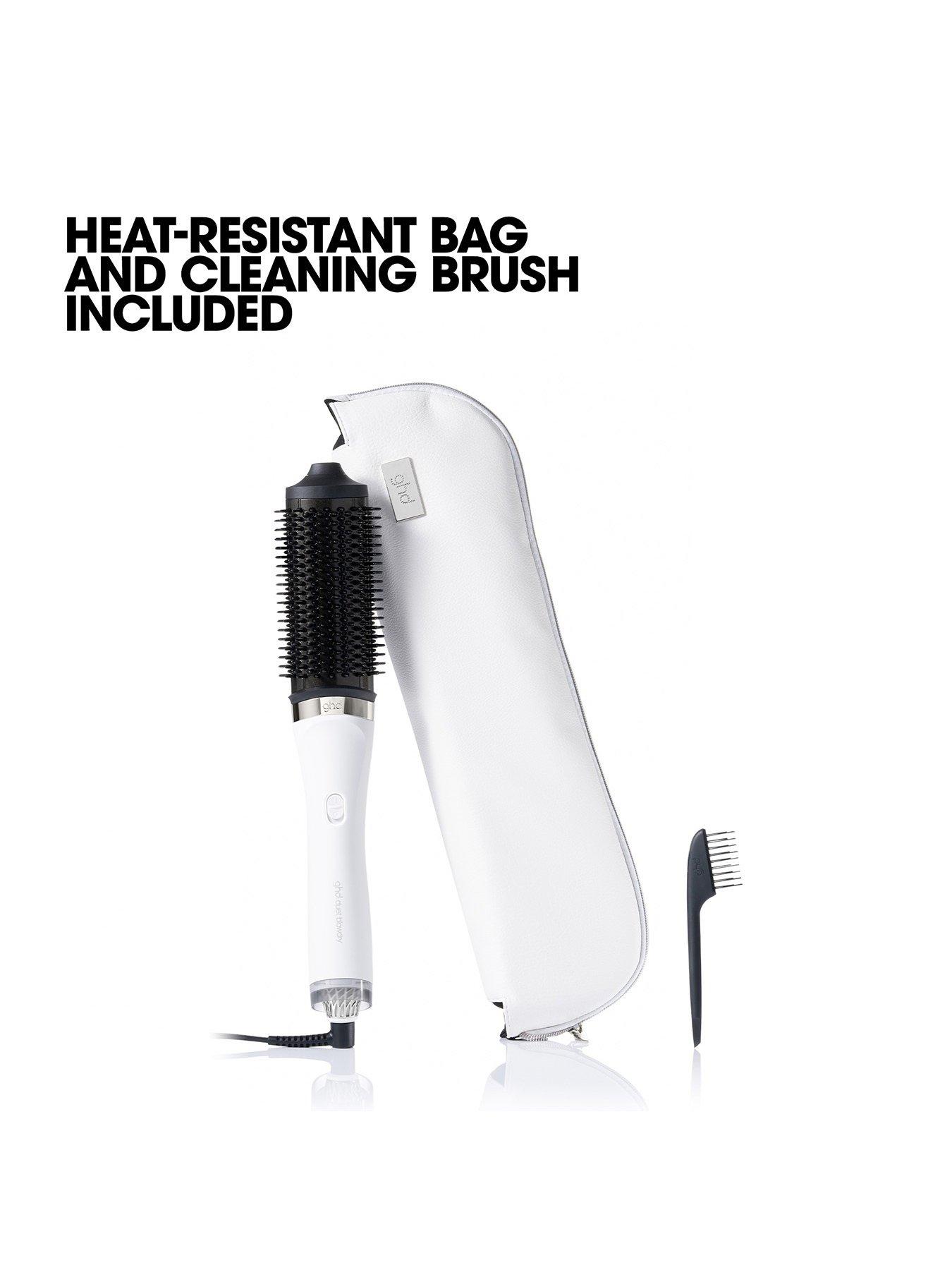 Image 3 of 8 of ghd Duet Blowdry - Hair Dryer Brush, Wet To Blow Dried, No Heat Damage, 3x More Volume Blow Dry, for All Hair Types (White)