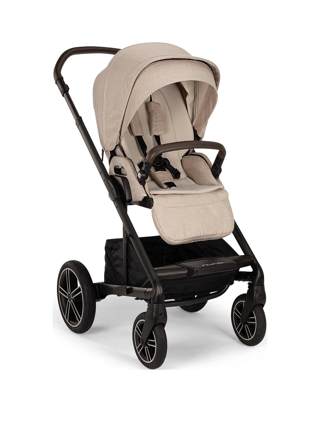 Image 2 of 7 of Nuna MIXX next Urbn Bundle with PIPA urbn Car Seat - Biscotti