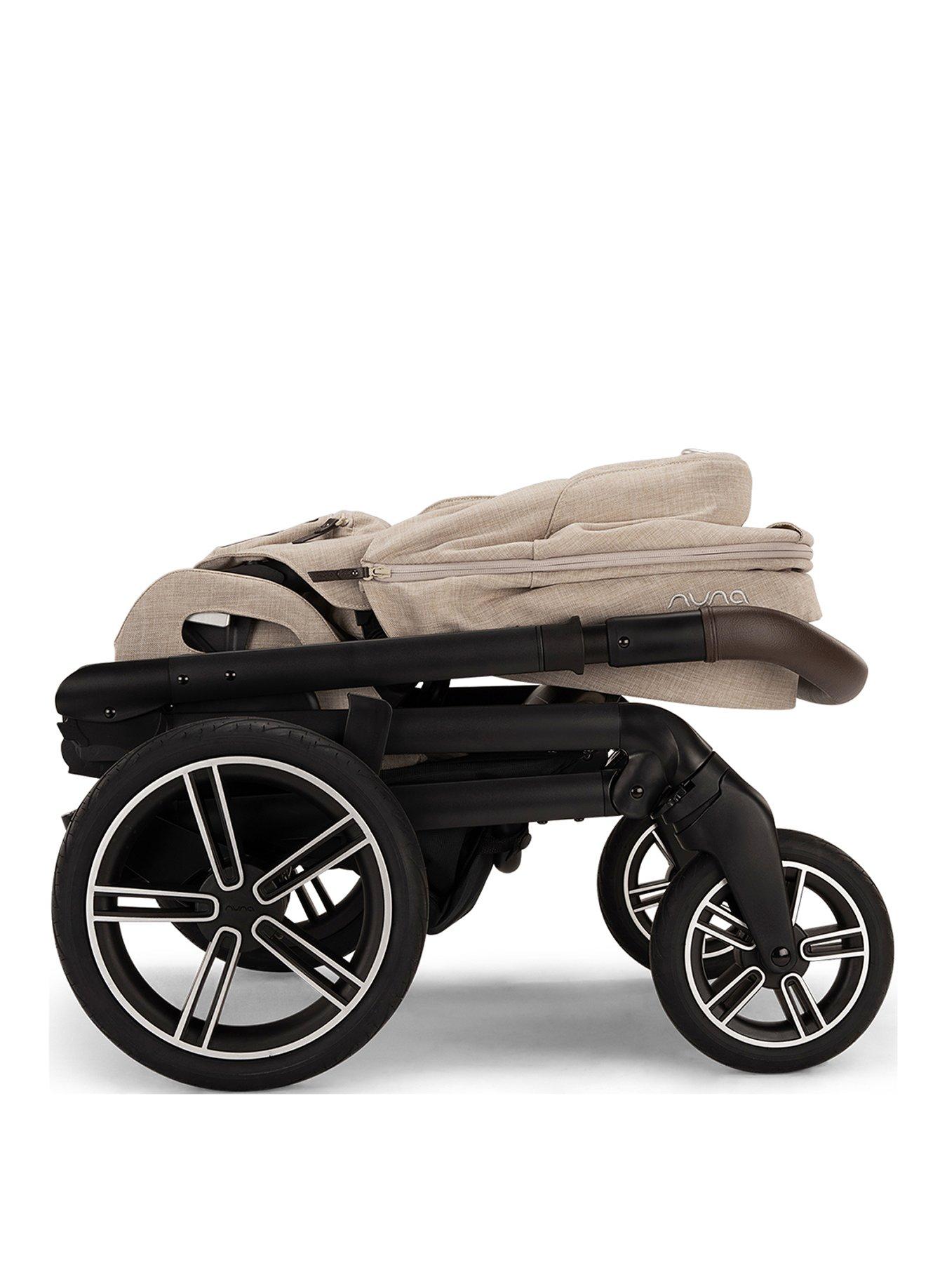 Image 3 of 7 of Nuna MIXX next Urbn Bundle with PIPA urbn Car Seat - Biscotti