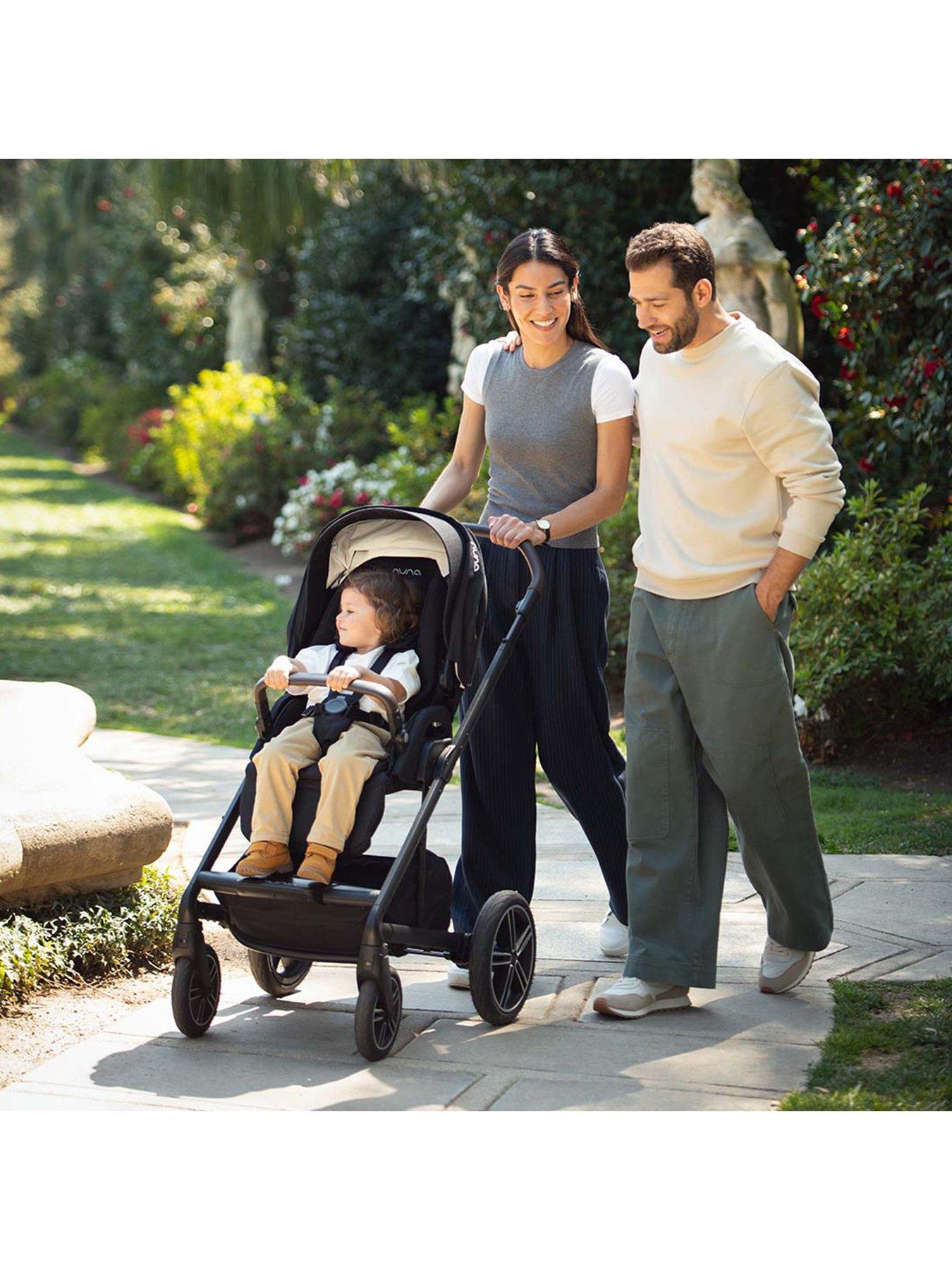 Image 7 of 7 of Nuna MIXX next Urbn Bundle with PIPA urbn Car Seat - Biscotti