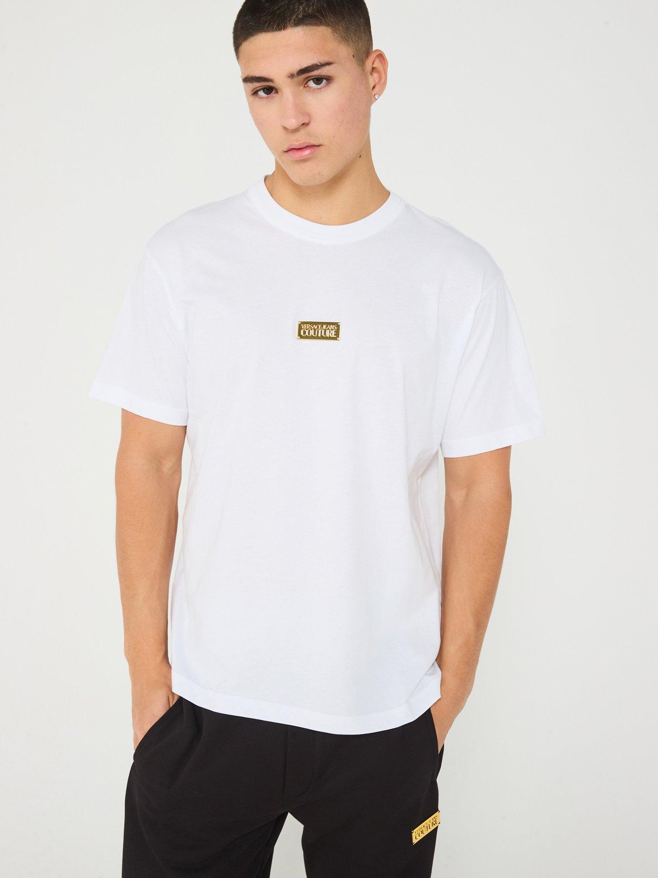 undefined Metal Plaque Logo T-Shirt - White