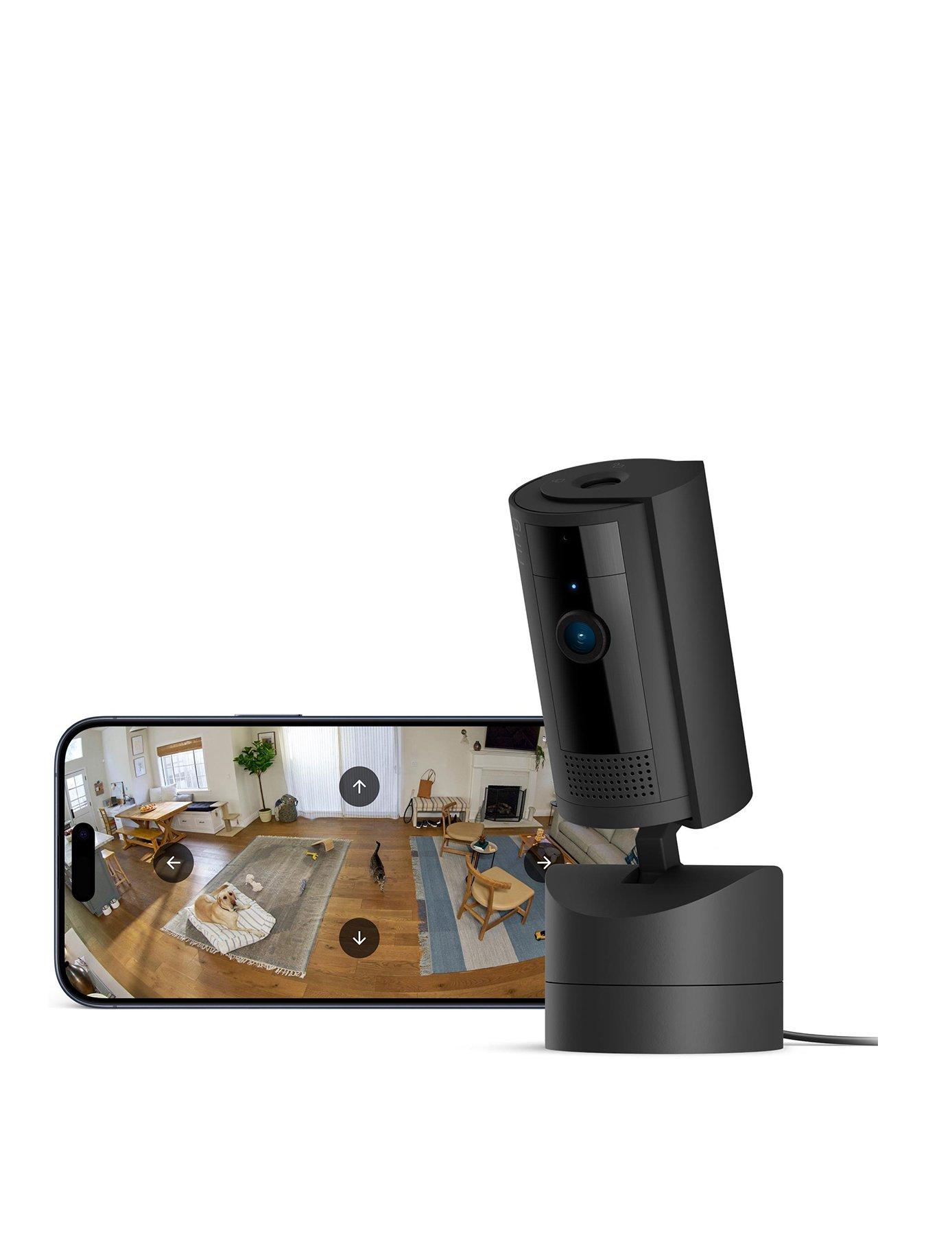 RING Pan-Tilt Indoor Smart Camera (UK) - Black