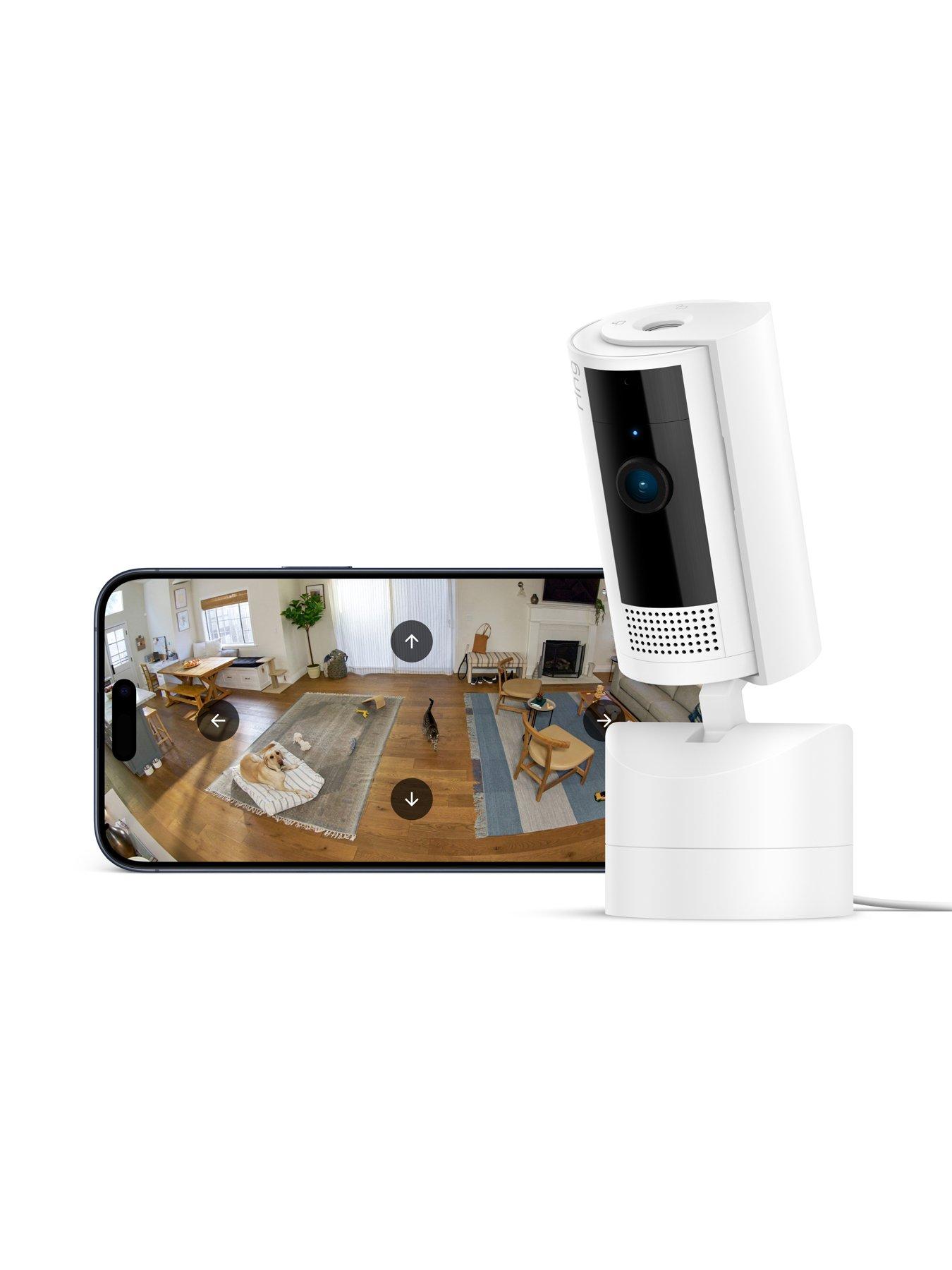 Image 2 of 8 of RING Pan-Tilt Indoor Camera Plug-in - White