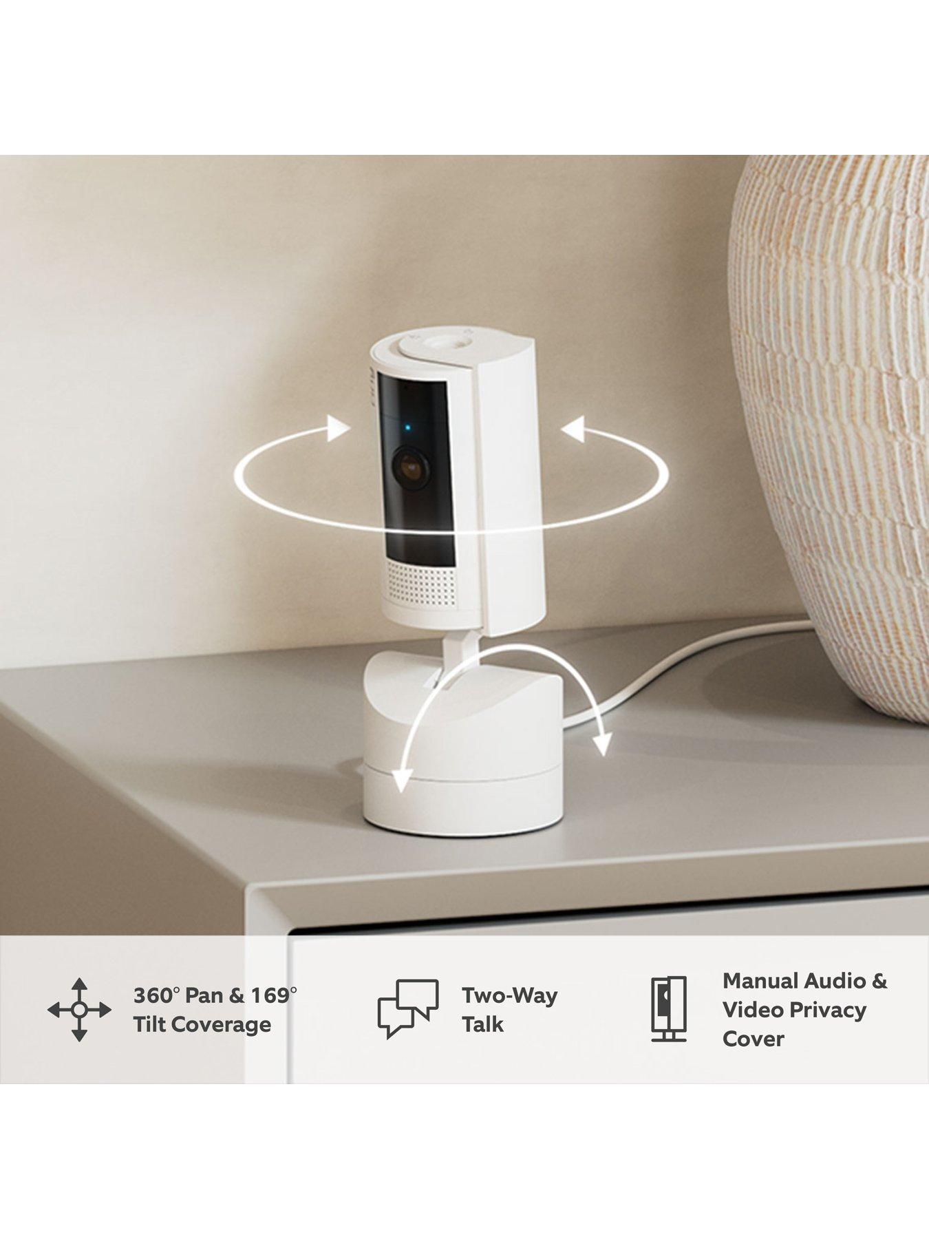 Image 3 of 8 of RING Pan-Tilt Indoor Camera Plug-in - White