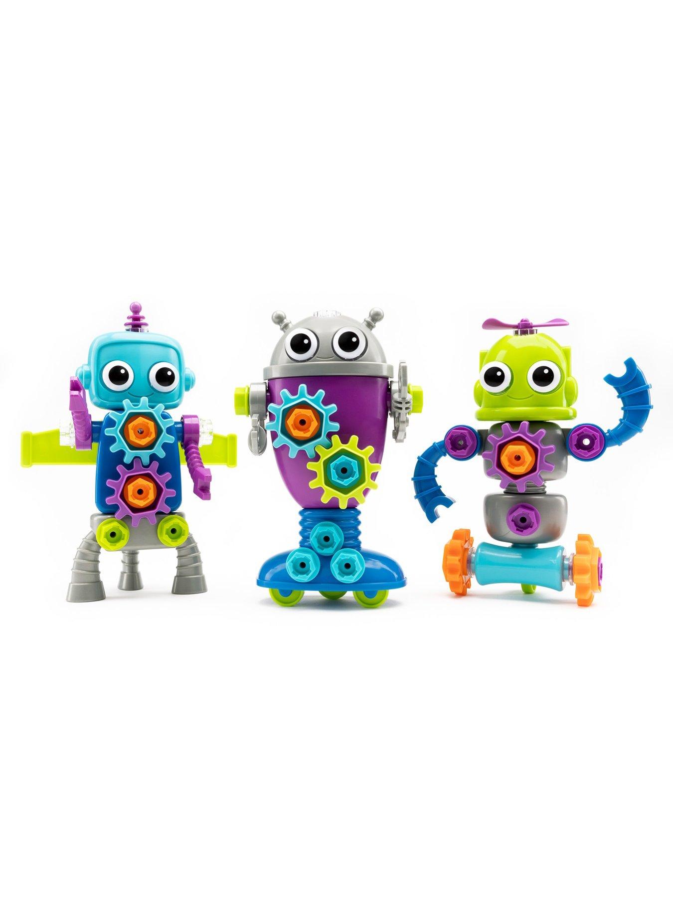 Jouet STEM 3 Ans Seau Construction Design & Drill Learning Resources - Perceuse Électrique Enfant 3 - 41 Pièces STEM Duplo Lego 2-5 Anni Bambino