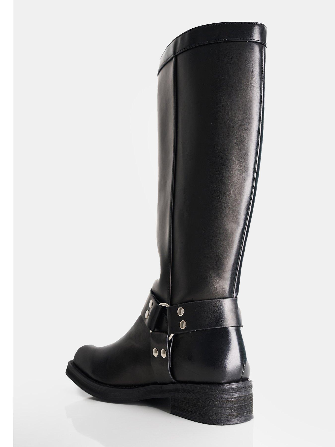 Very biker boots sales