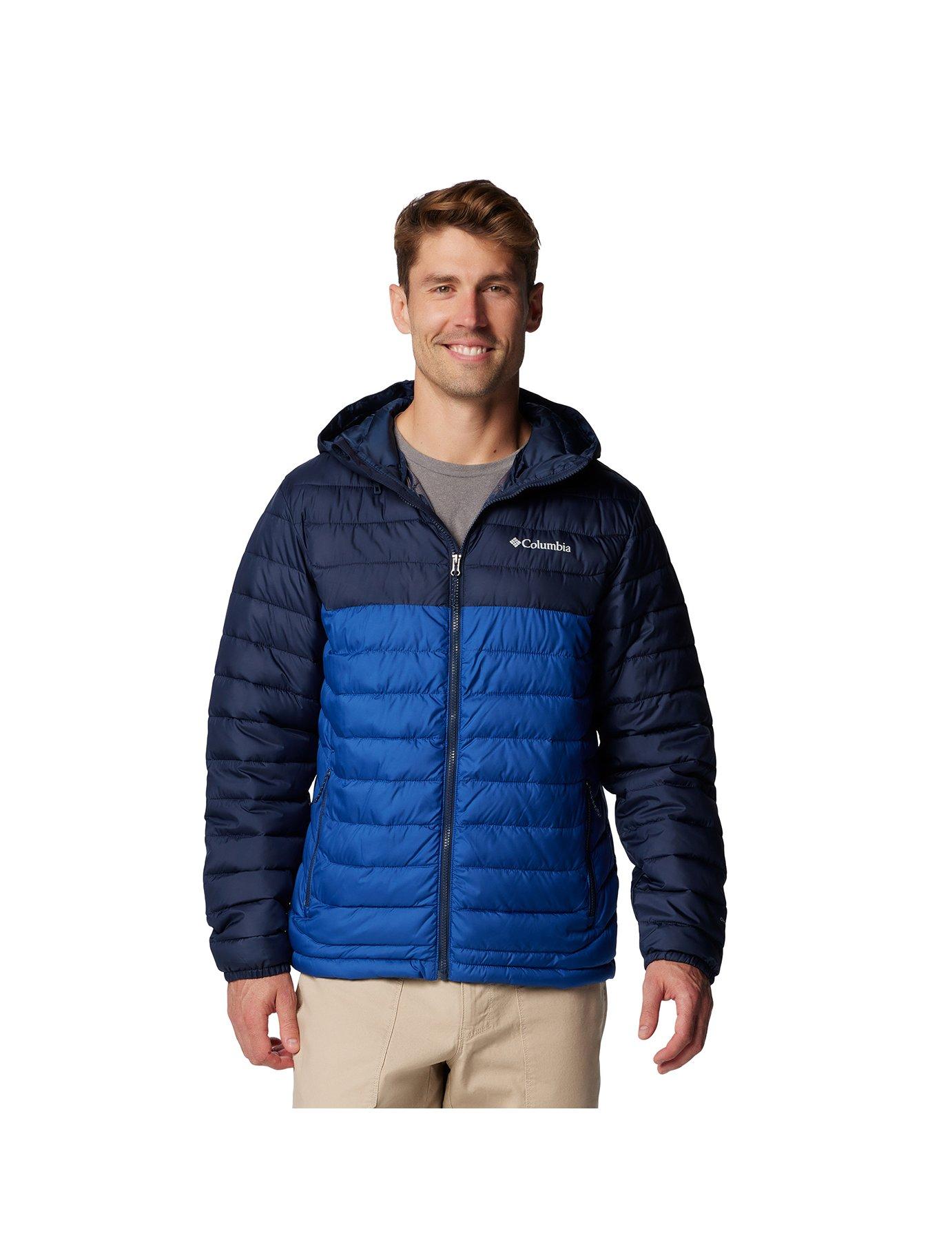 undefined Men's Powder Lite Hooded Jacket - Blue