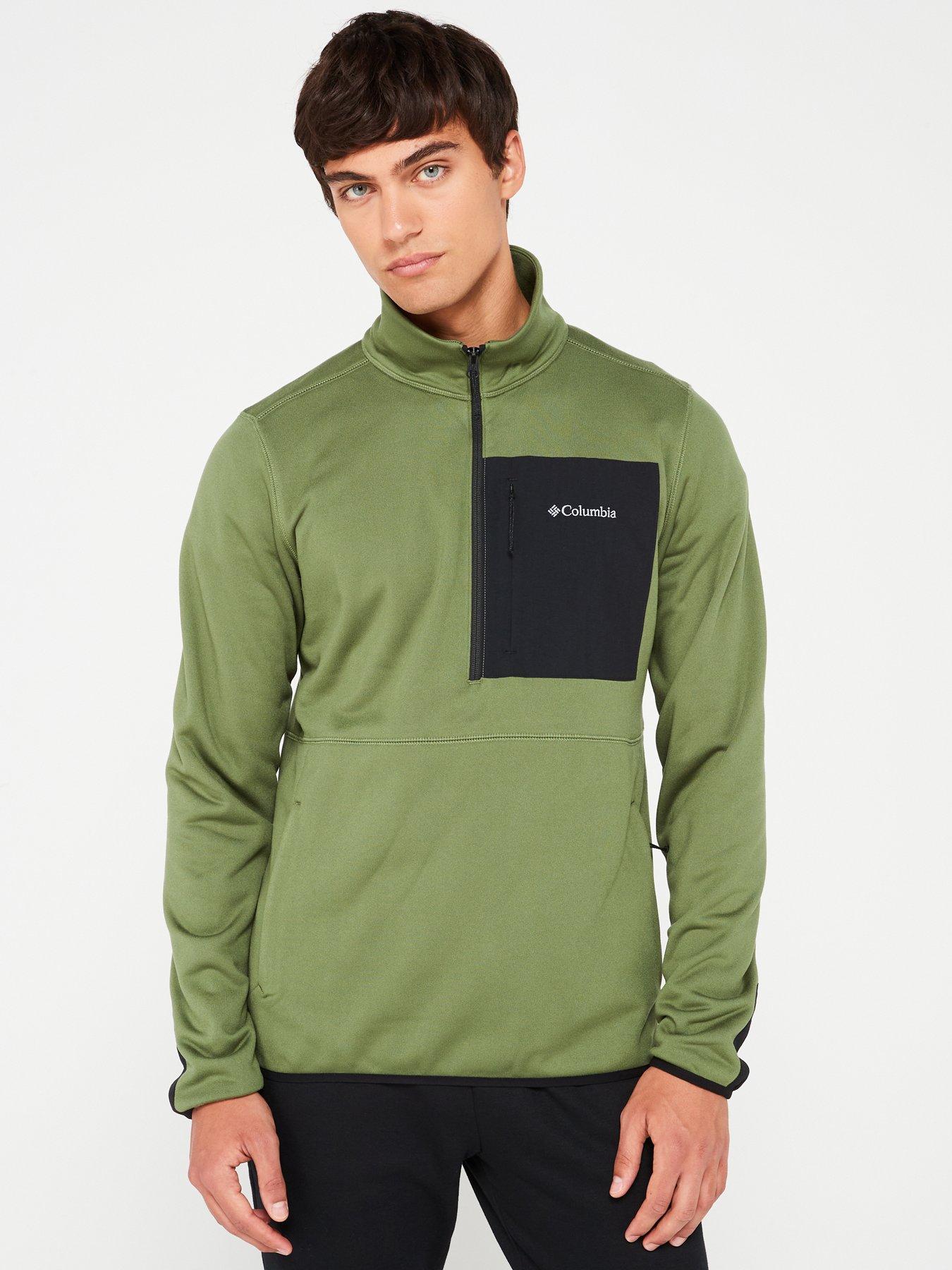 undefined Men's Columbia Hike Half Zip Ii - Green