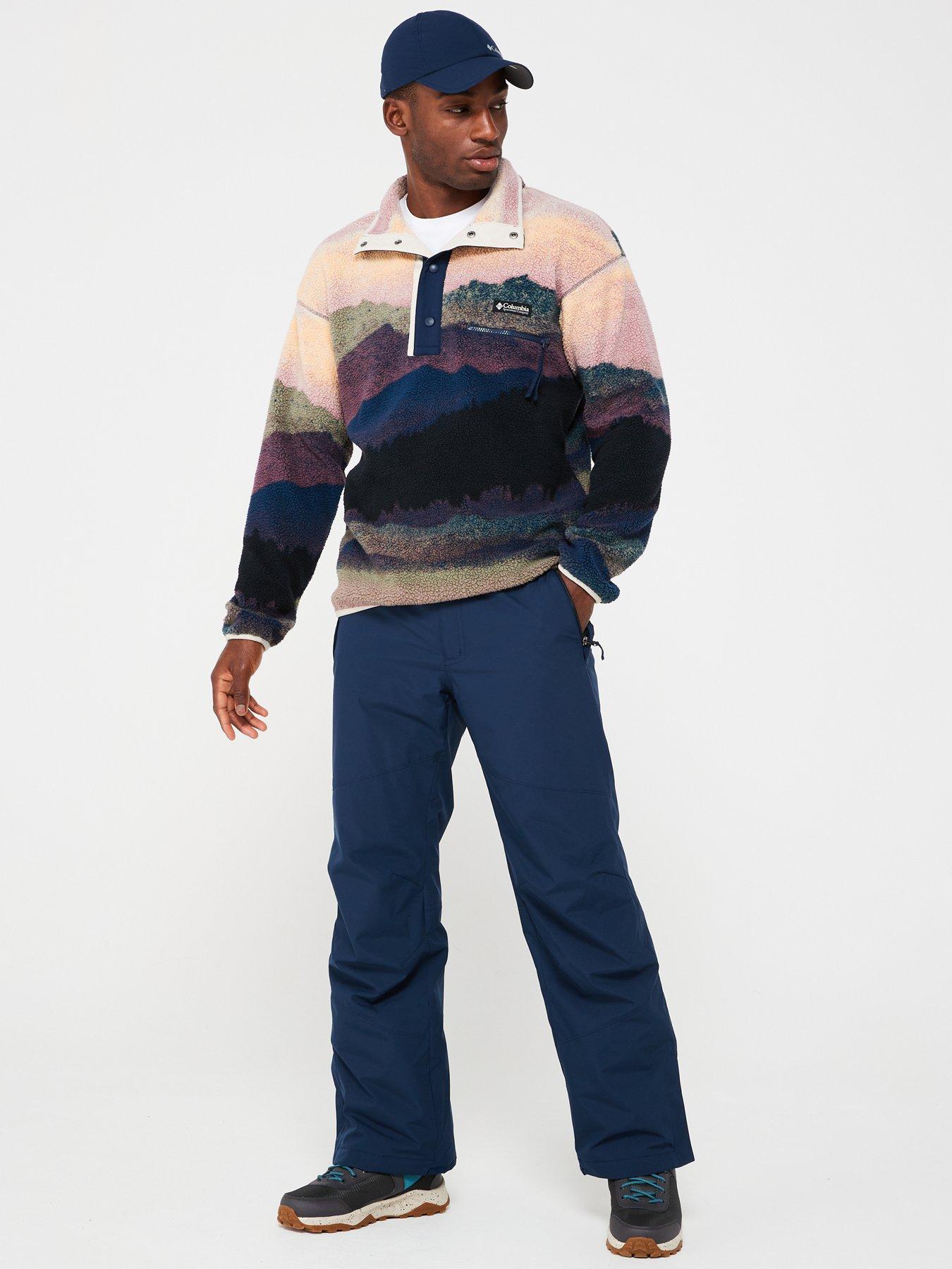 Image 3 of 4 of Columbia Men's Helvetia Ii Printed Half Snap Fleece - Blue