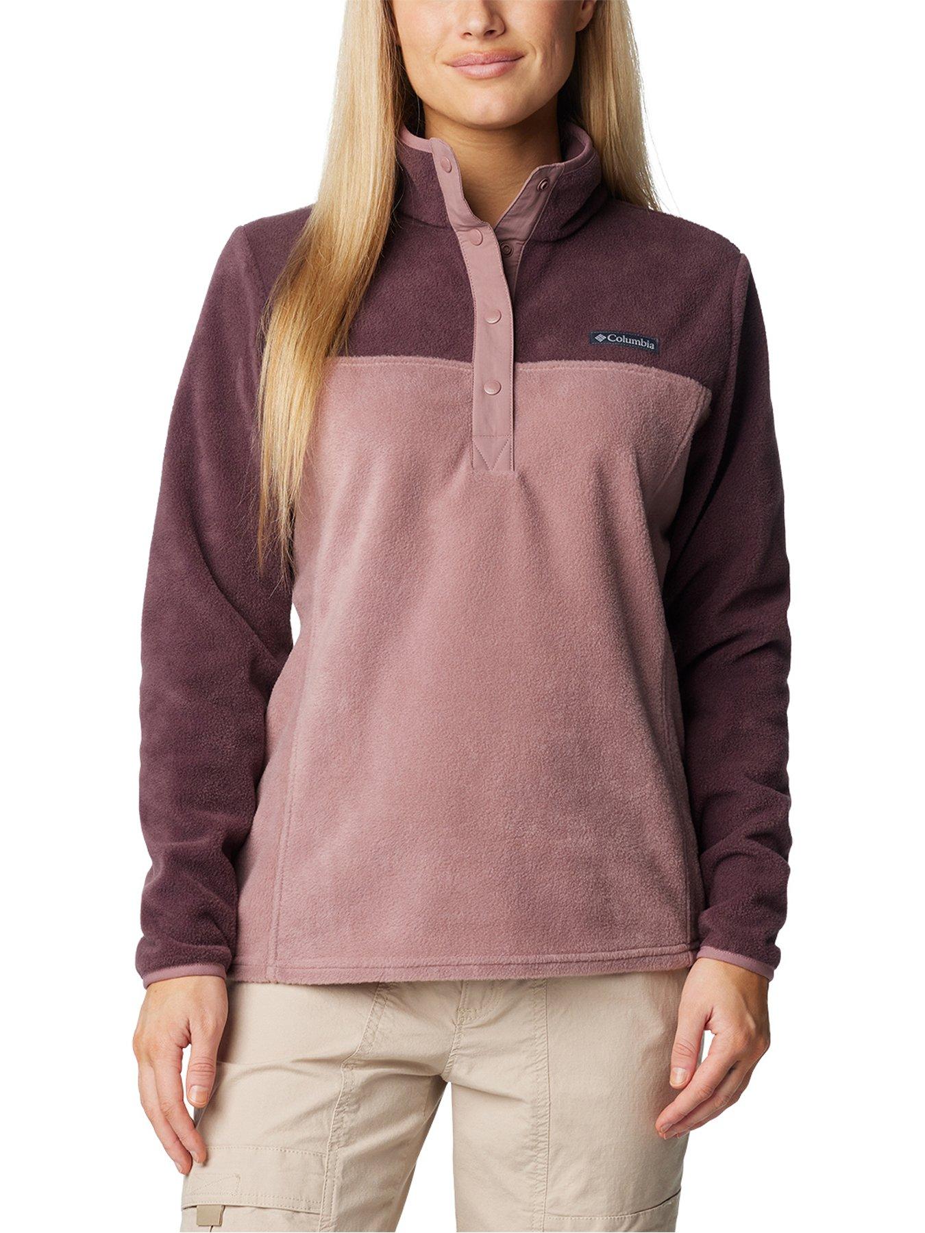 Women s Benton Springs 1 2 Snap Pull Over Fleece purple