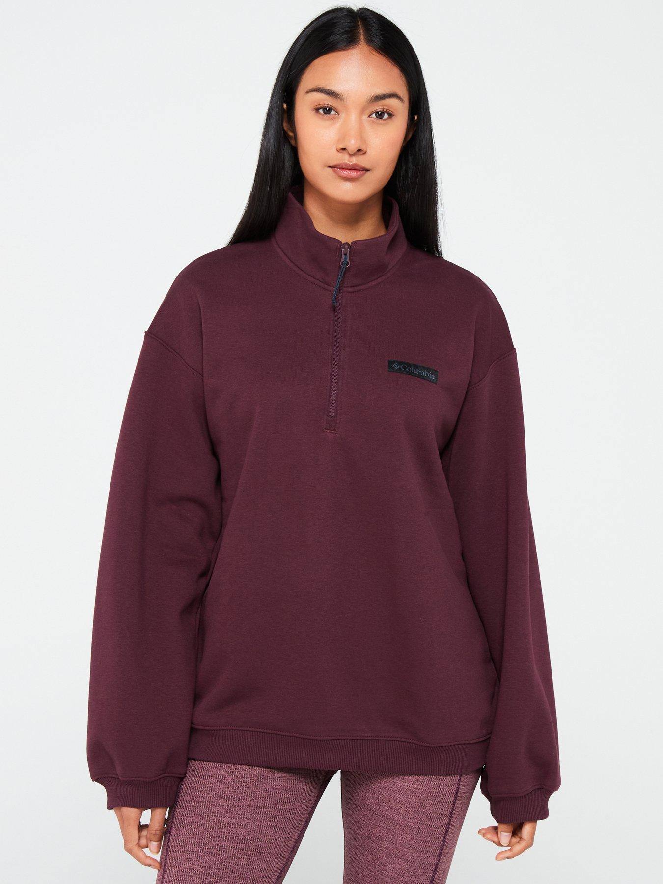 Women s Meridian Creek Quarter Zip purple