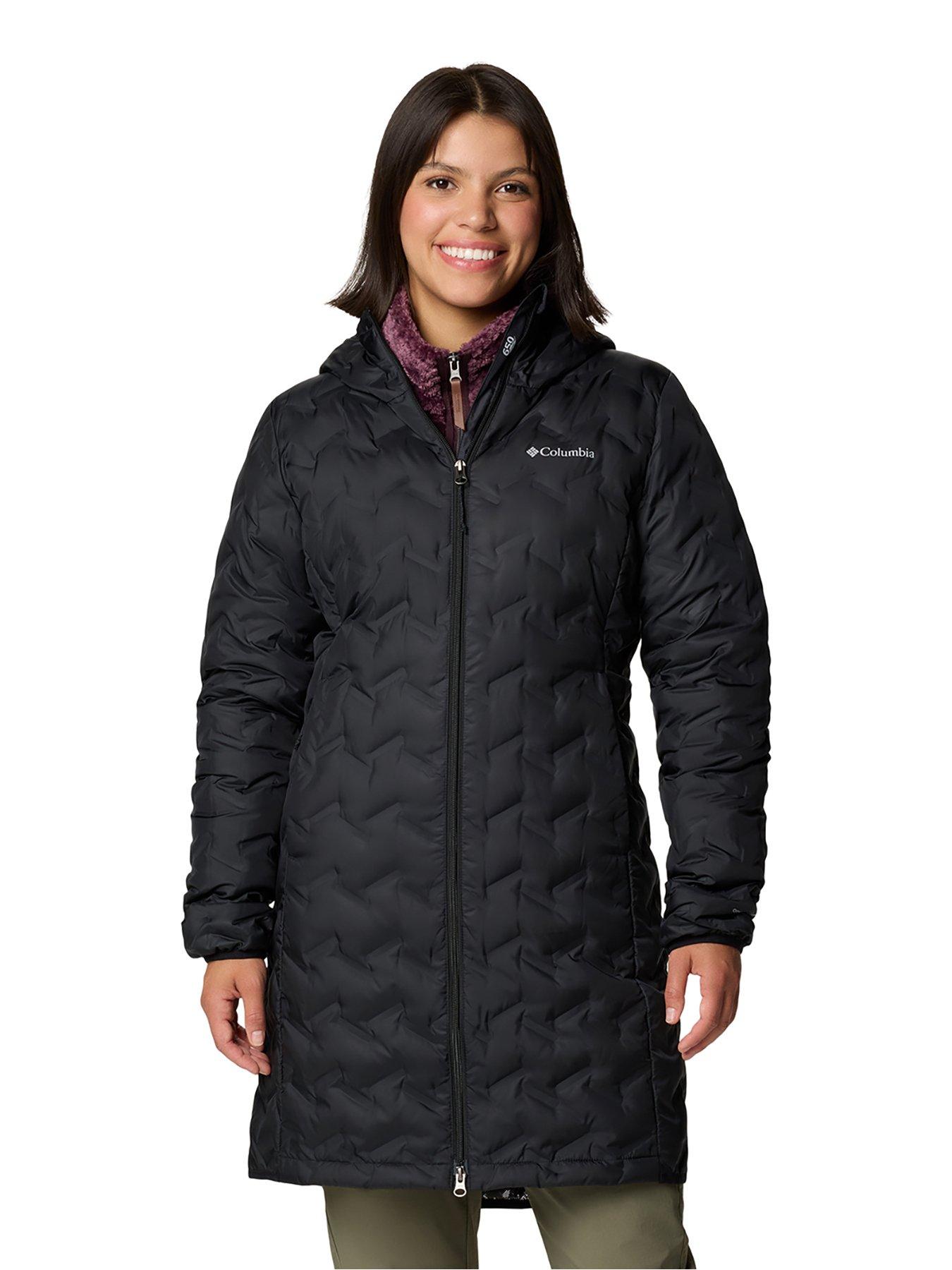 undefined Women's Delta Ridge II Long Down Jacket - Black