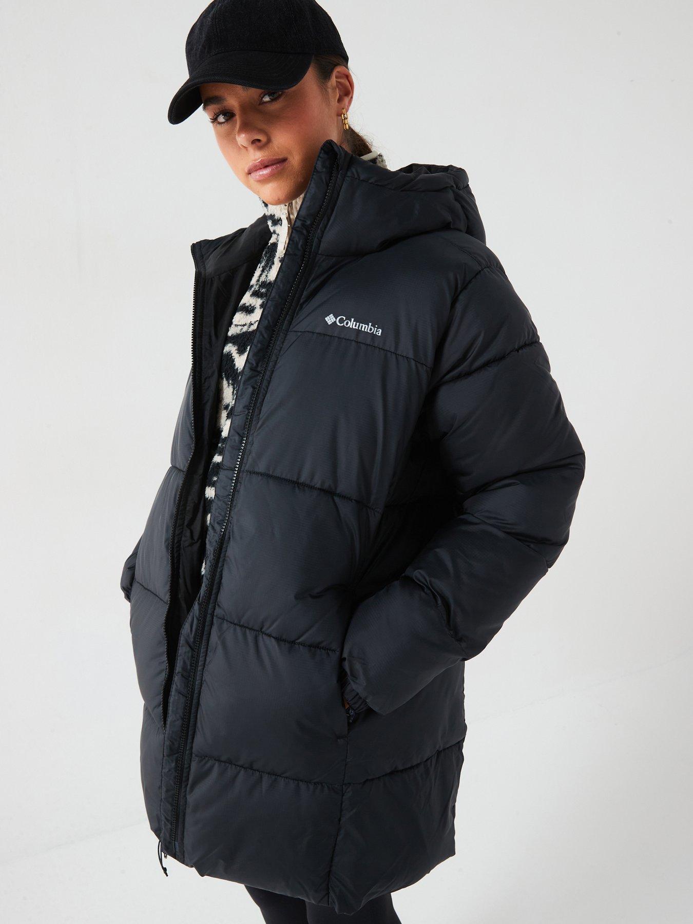 undefined Women's Puffect II Mid Hooded Jacket - Black