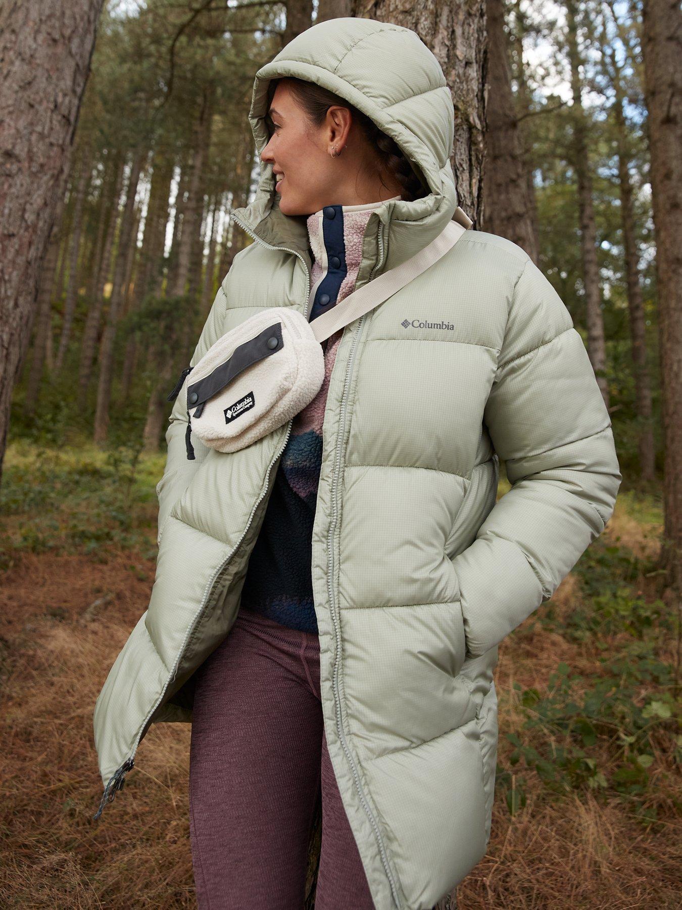 Columbia women's puffer jackets with hood sale