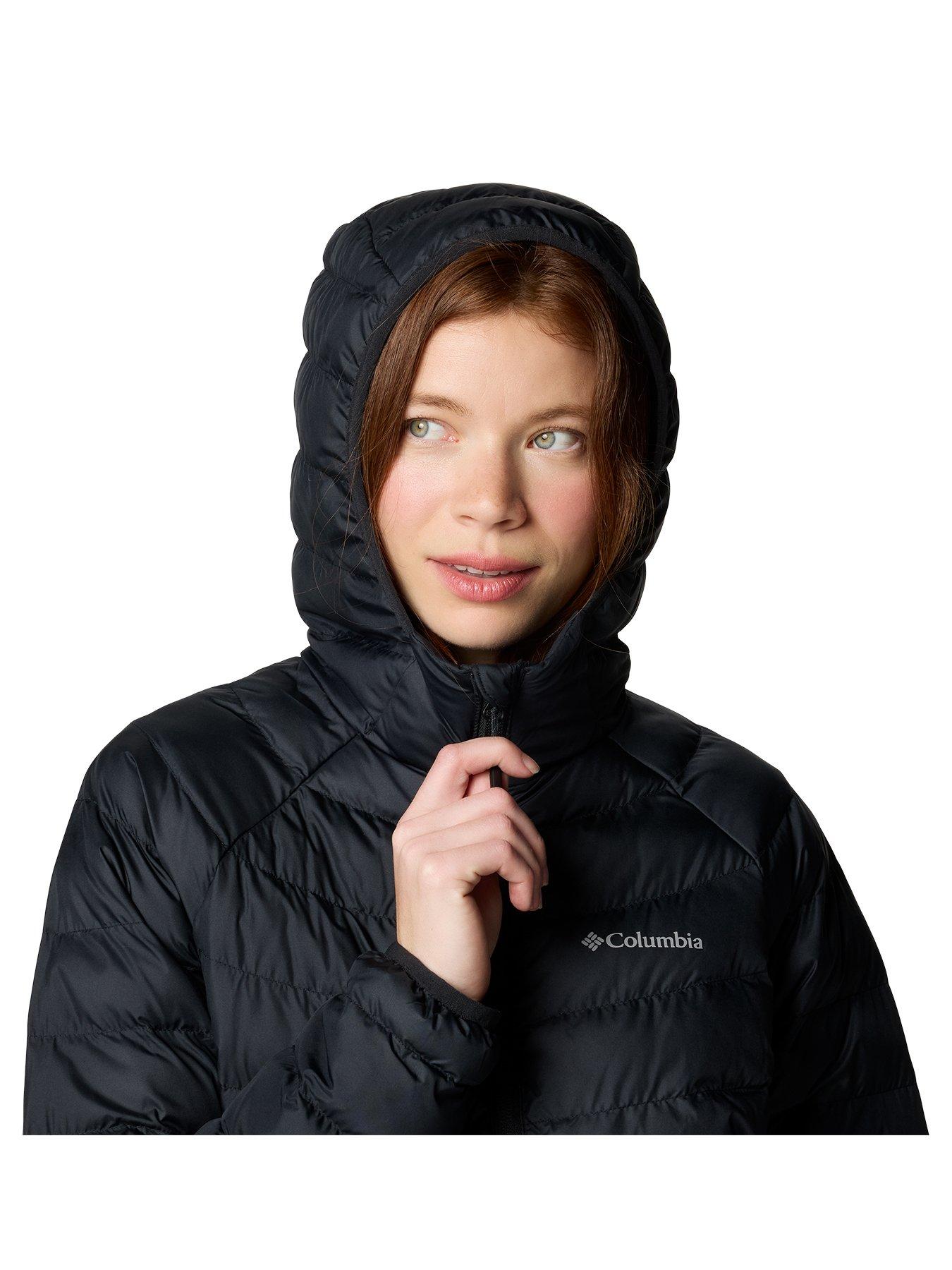 Columbia Women's Powder Lite II Hooded Jacket Black Very