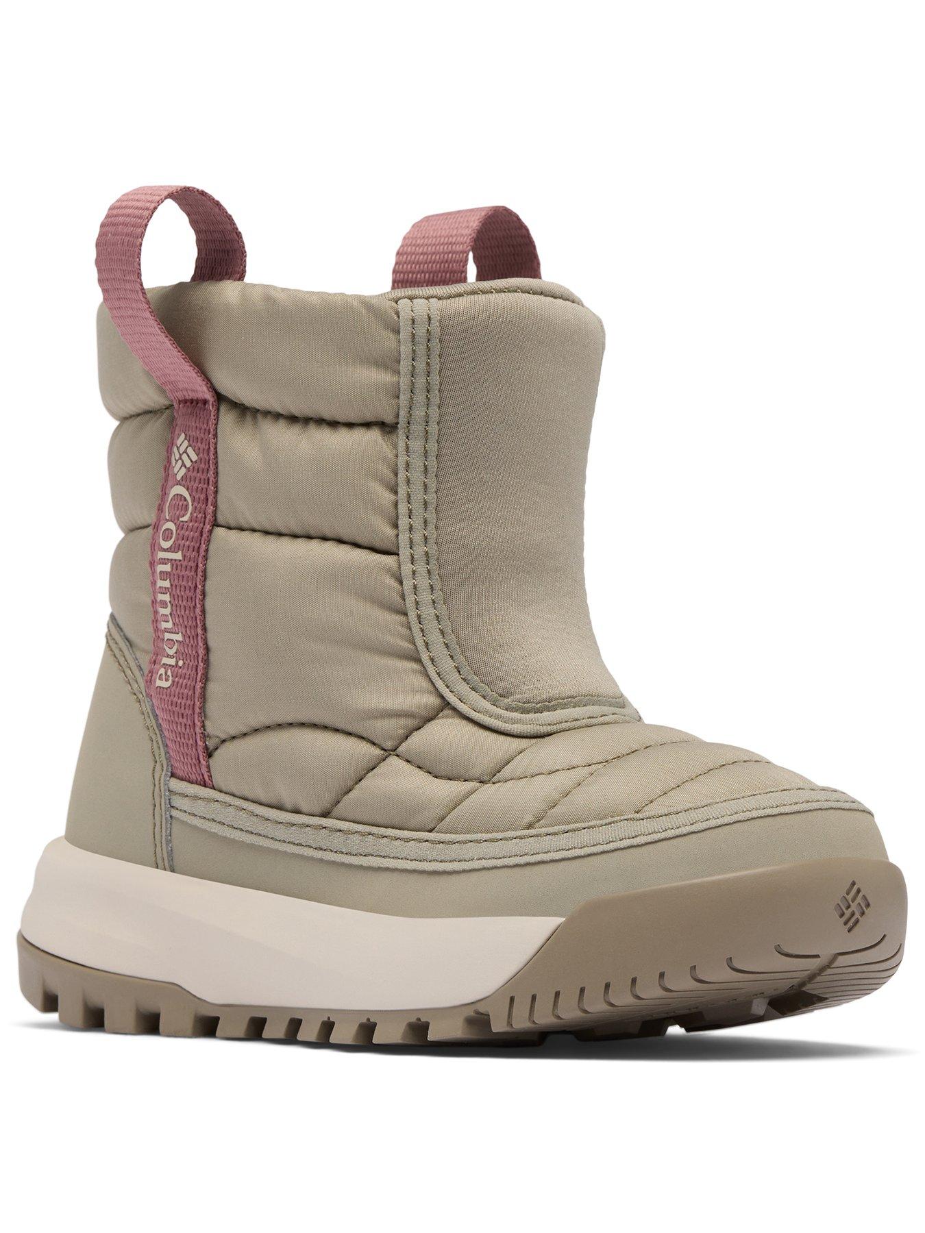 Image 2 of 6 of Columbia Youth Unisex Little Children's Snowtrot Mid Boots - Green