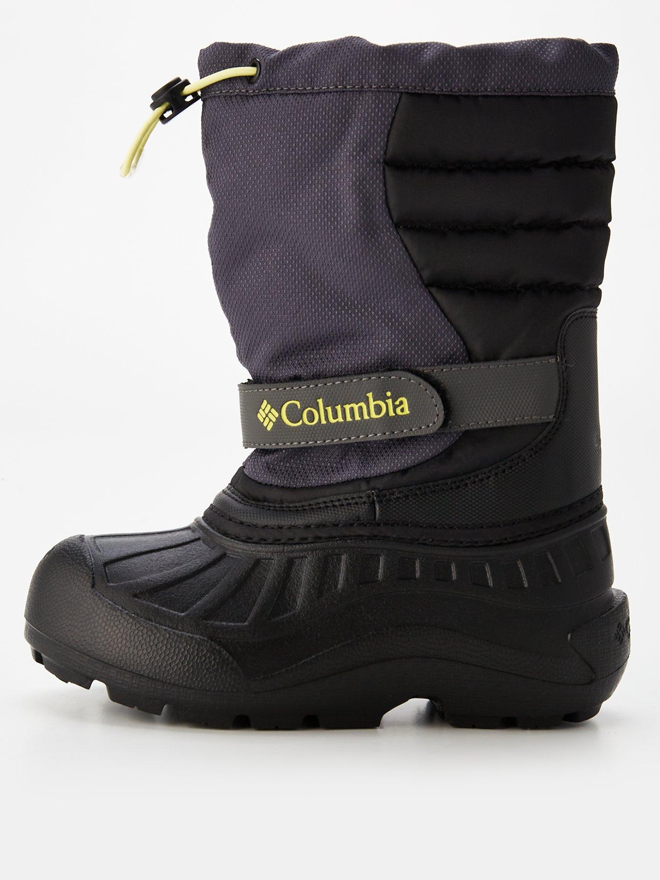 Columbia Youth Unisex Youth Powderbug Snowlite Boots - Grey
