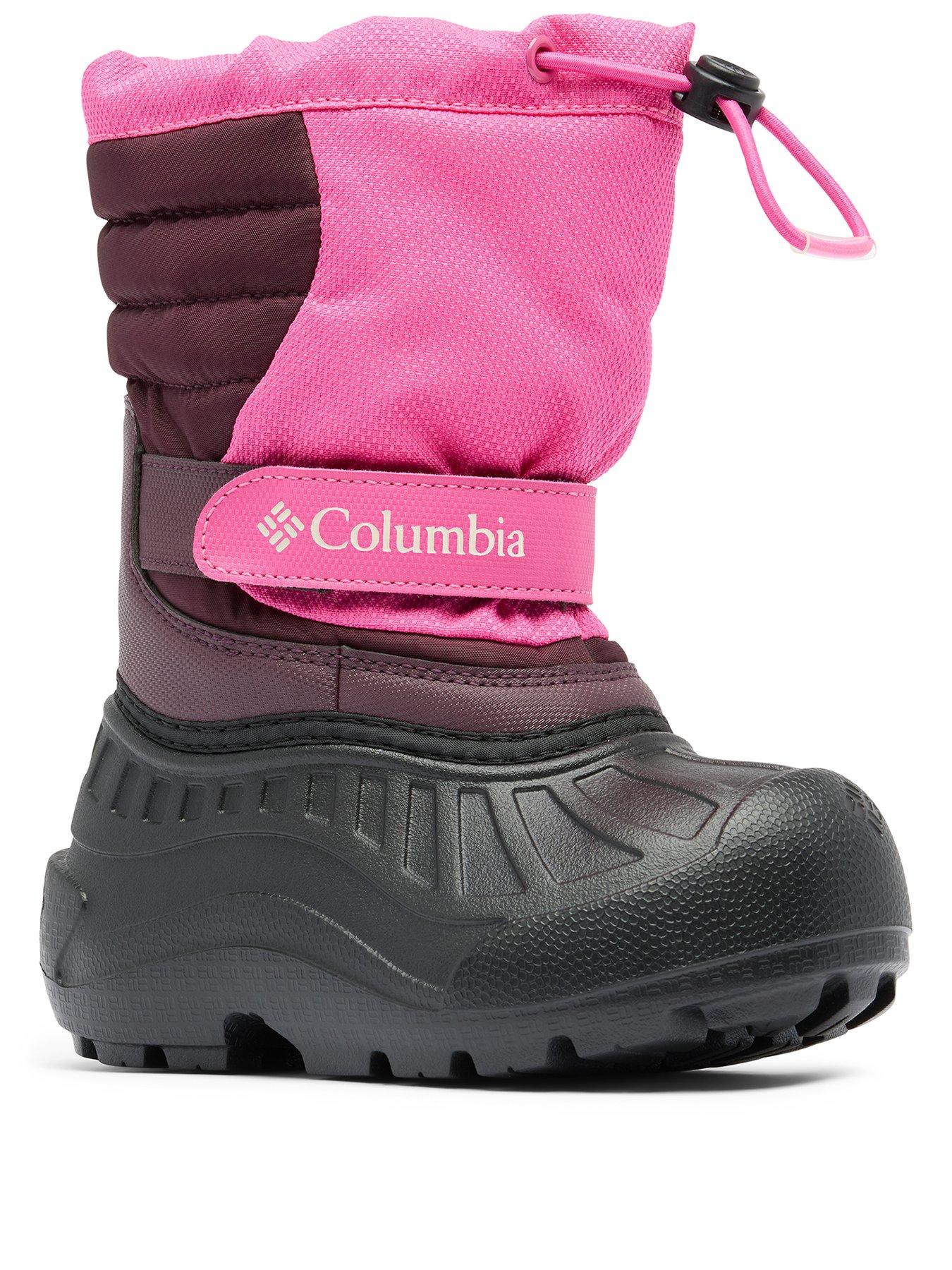 Columbia Youth Unisex Children's Powderbug Snowlite Boots Purple