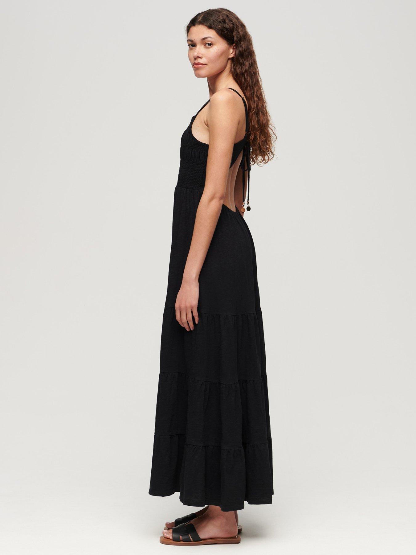 maxi dress long dress Vienna Embellished Sleeve Backless in White Bjux – Elegant Royal collection:getaway-edit Size:Ready to post S-M