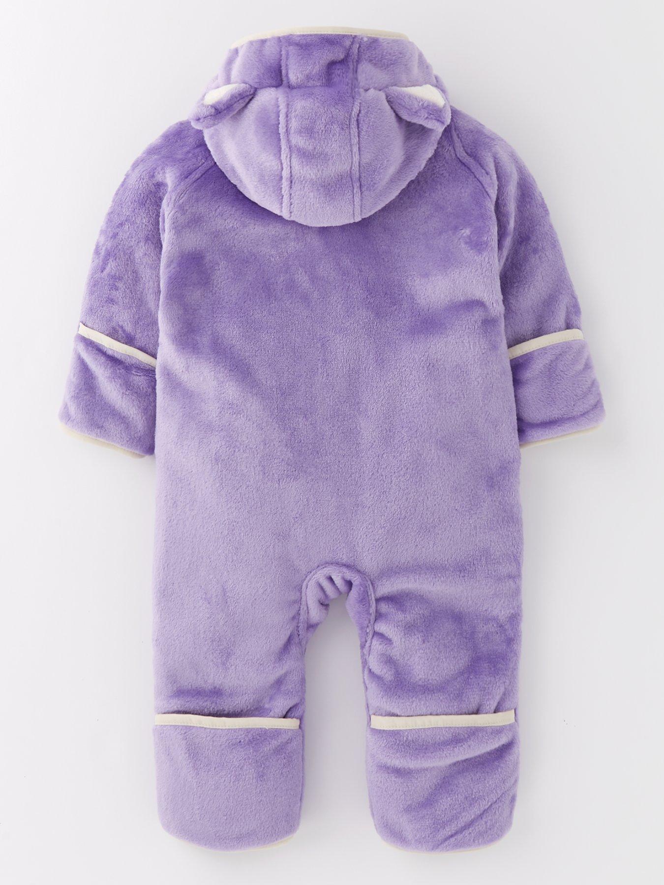 Tuta Sci Columbia Foxy Baby In Pile Sherpa - Unisex Per Neonati, Con Cappuccio E Orecchie