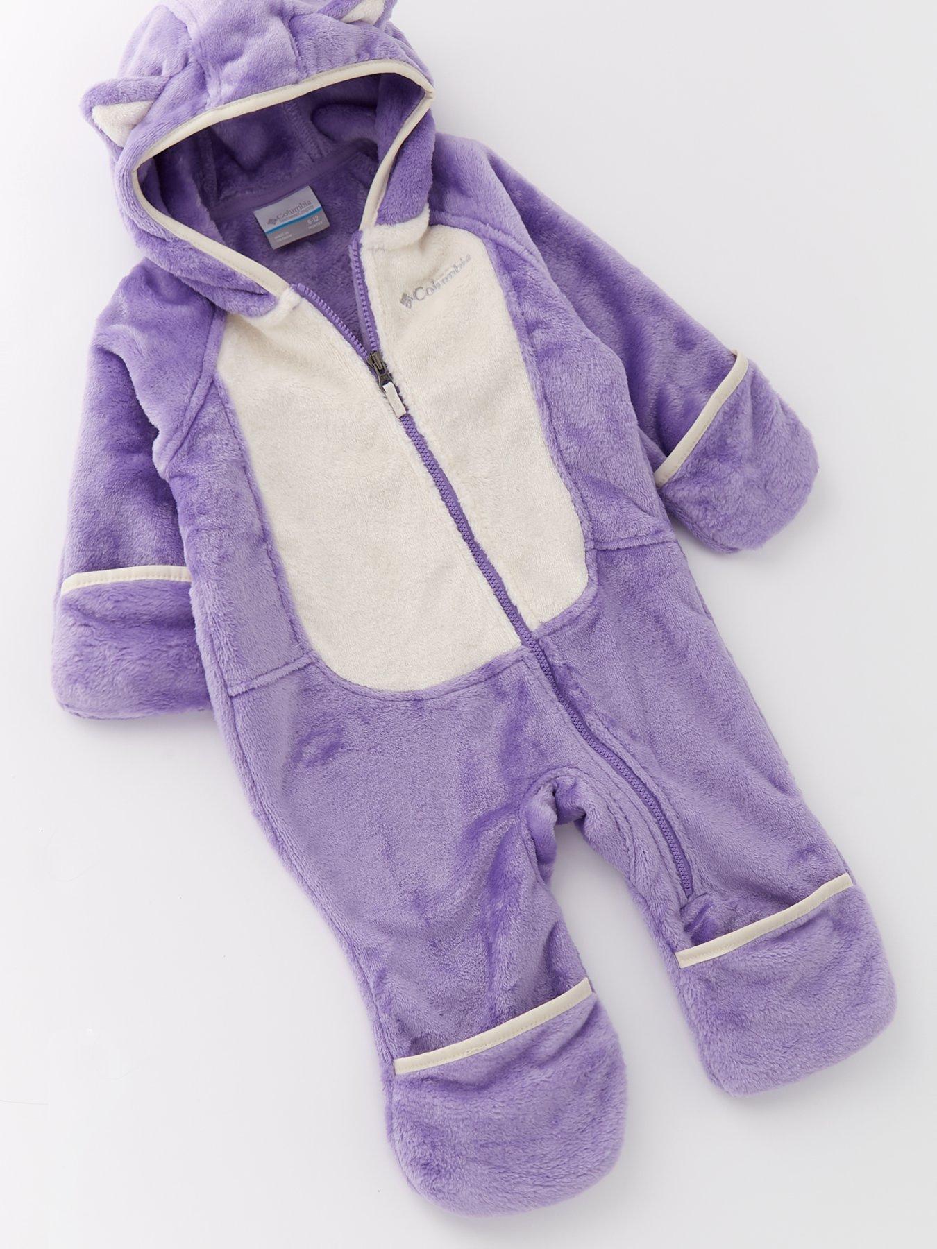 Columbia Youth Infant Foxy Baby sherpa Bunting Snowsuit Purple