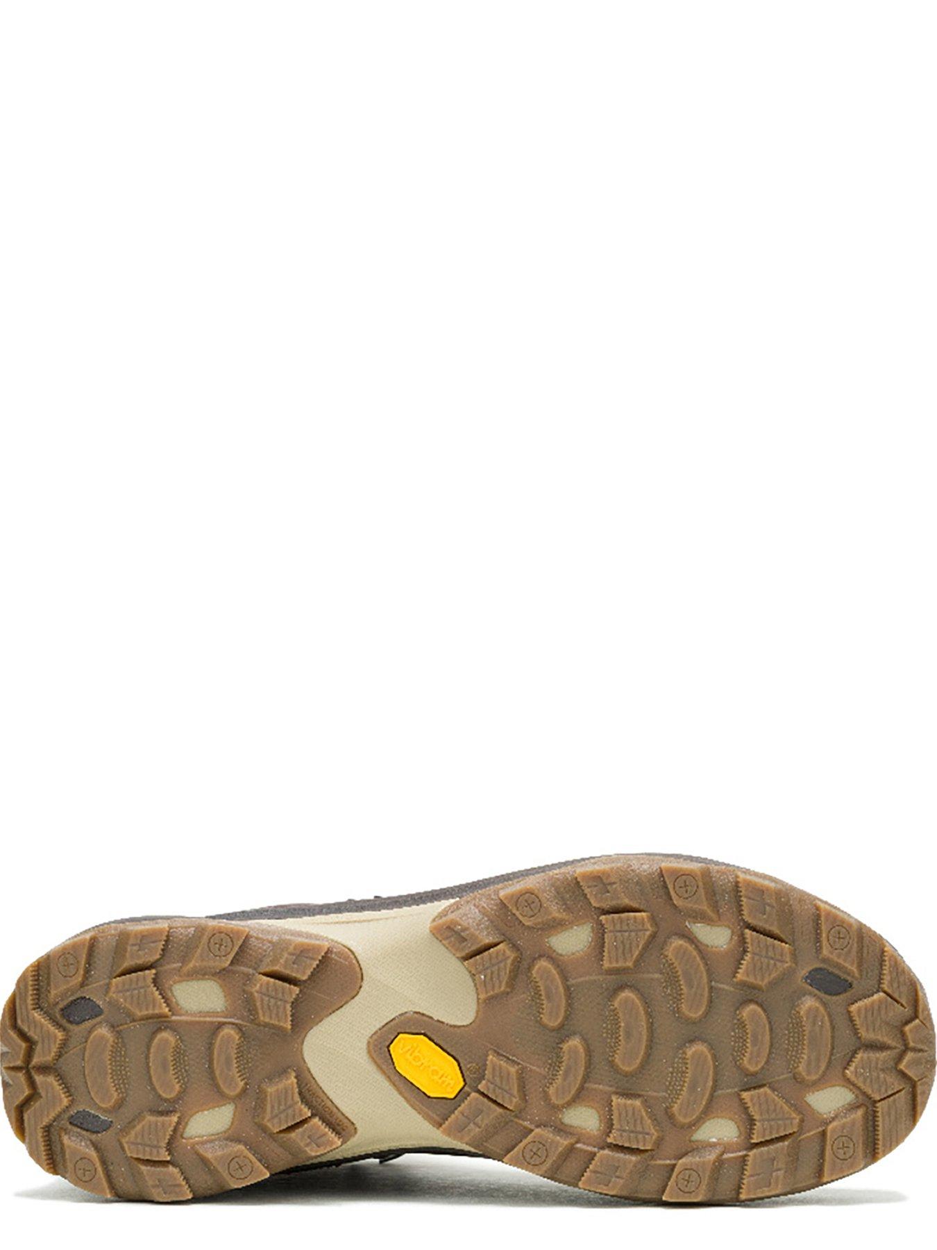 Image 5 of 6 of Merrell Mens Moab Speed Leather Mid Waterproof Hiking Boots - Green