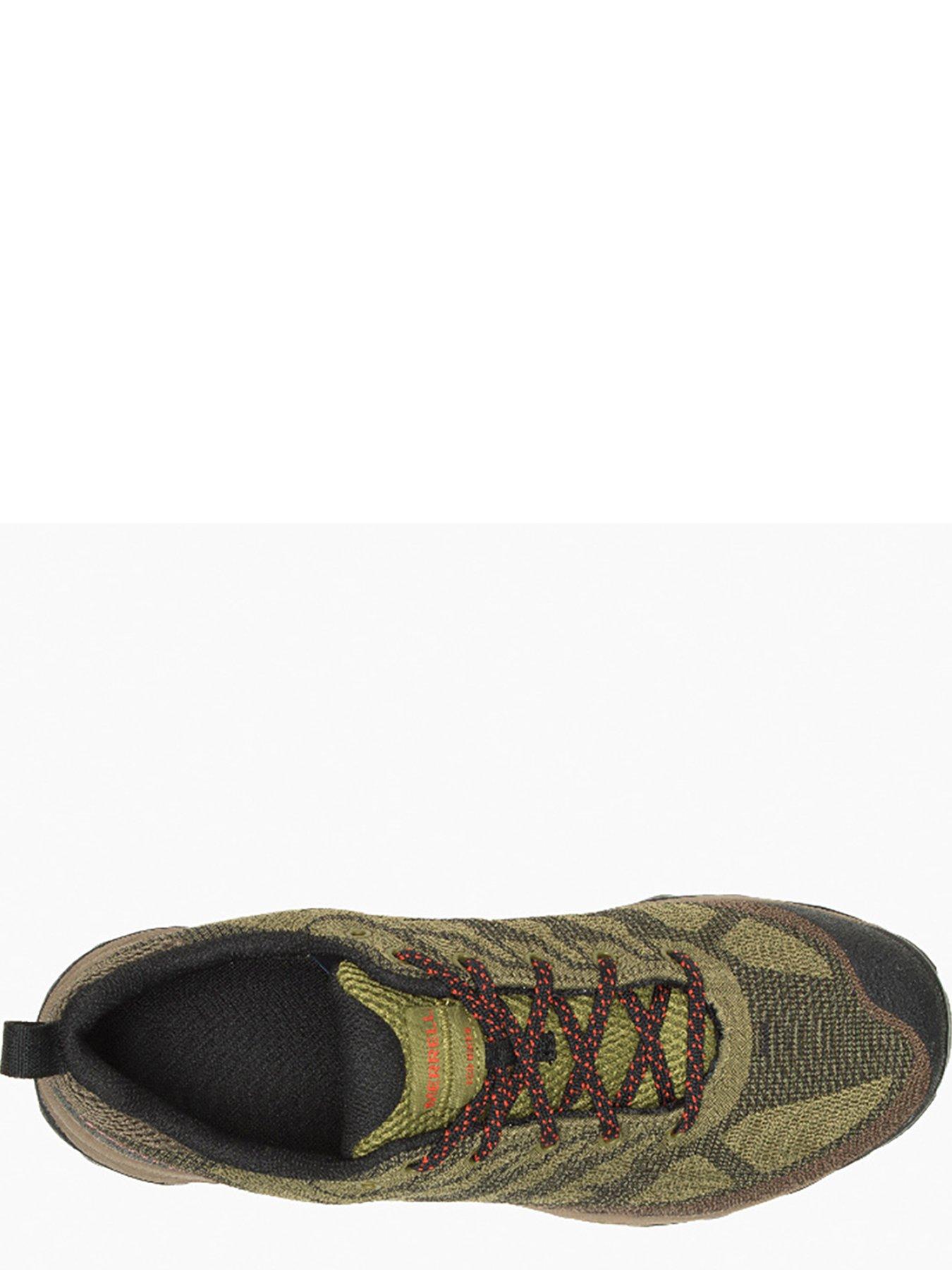 Image 4 of 6 of Merrell Mens Speed Waterproof Hiking Shoes - Avocado / Kangaroo