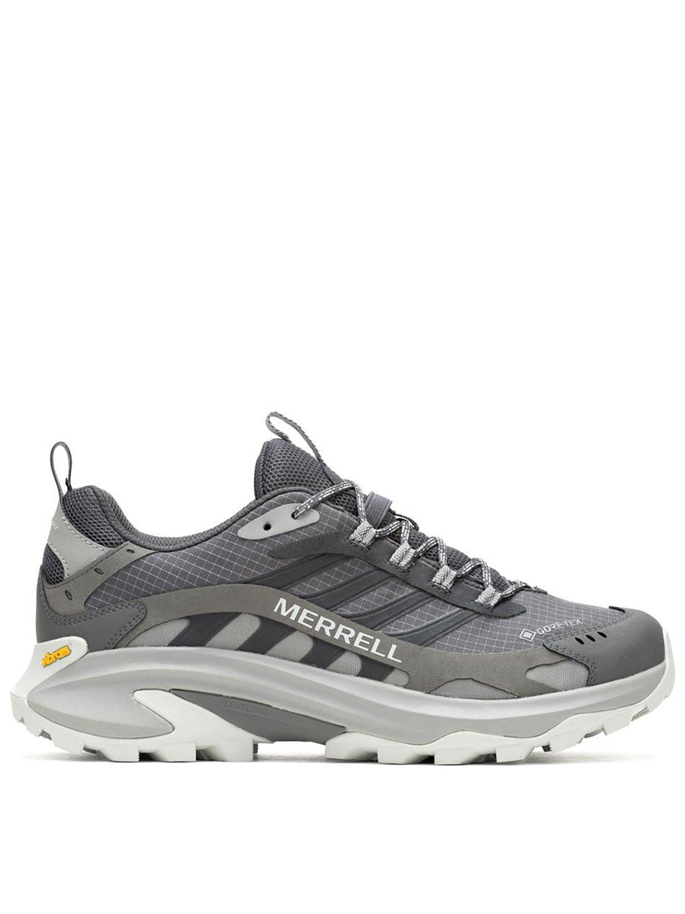 Merrell Mens Moab Speed Goretex Hiking Shoes - Grey