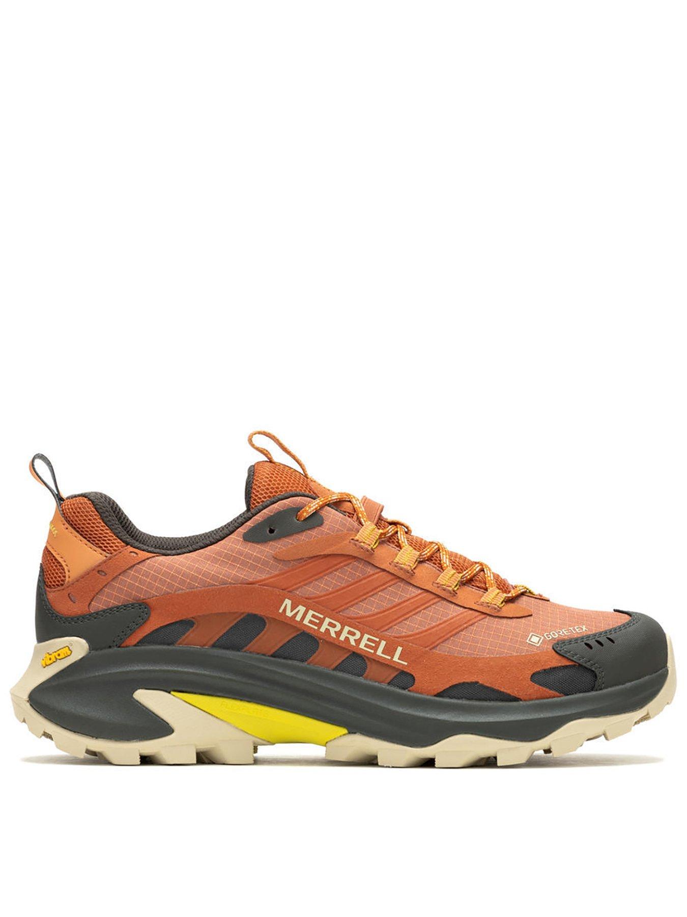 undefined Mens Moab Speed Goretex Hiking Shoes - Orange