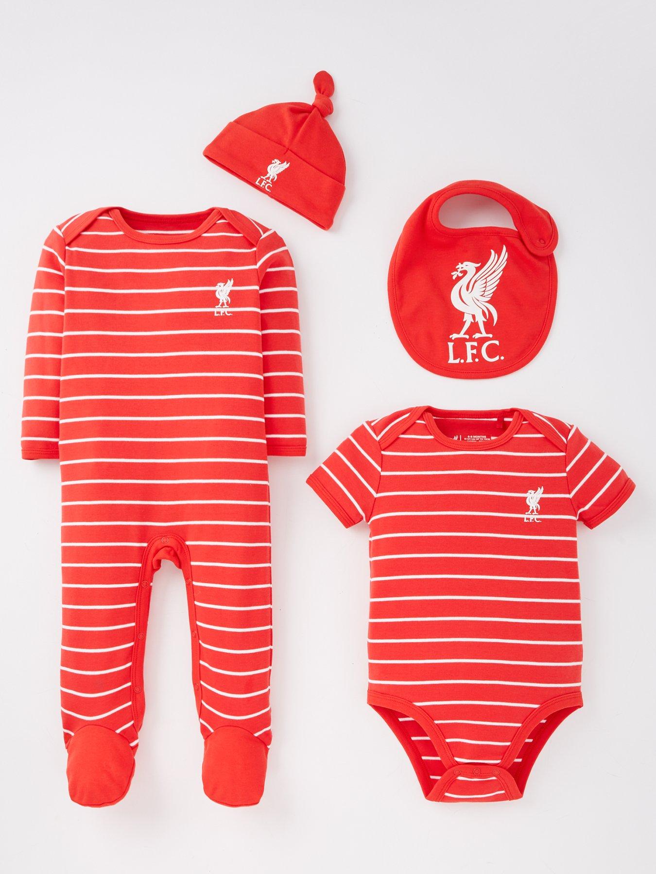 undefined Baby Liverpool 4 Pack Gifting Set - Red