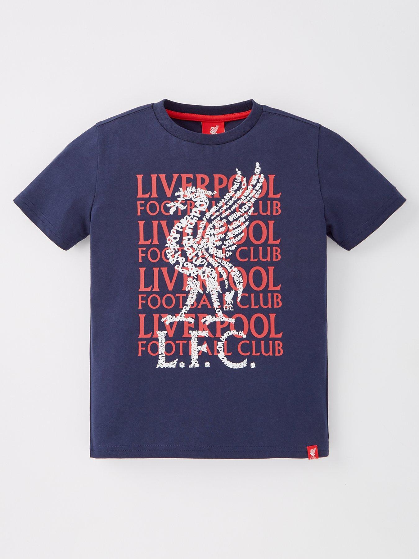 Liverpool shirt 3-4 years sales