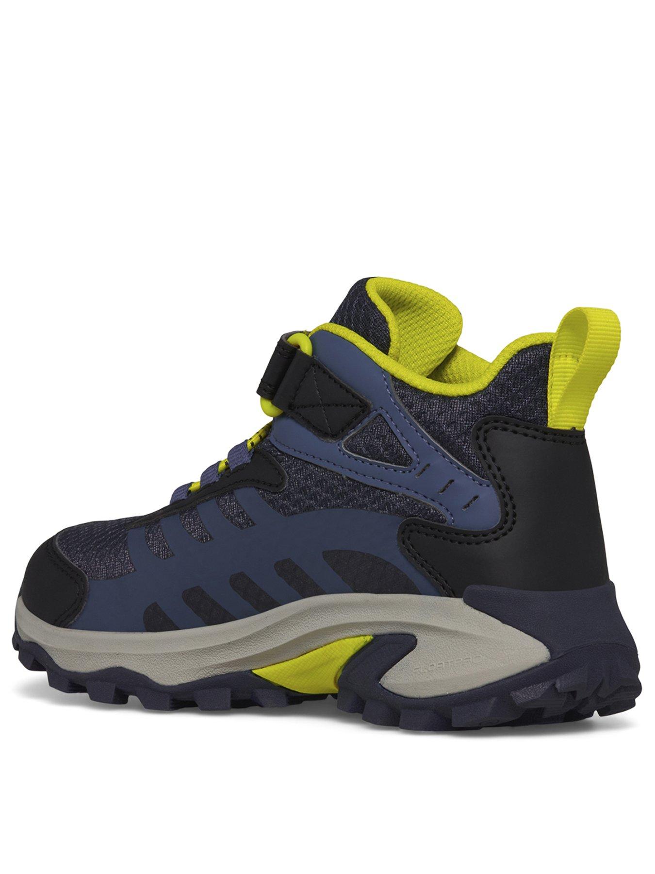 Merrell Kids Moab Speed Midi Waterproof Hiking Boots Hi Viz