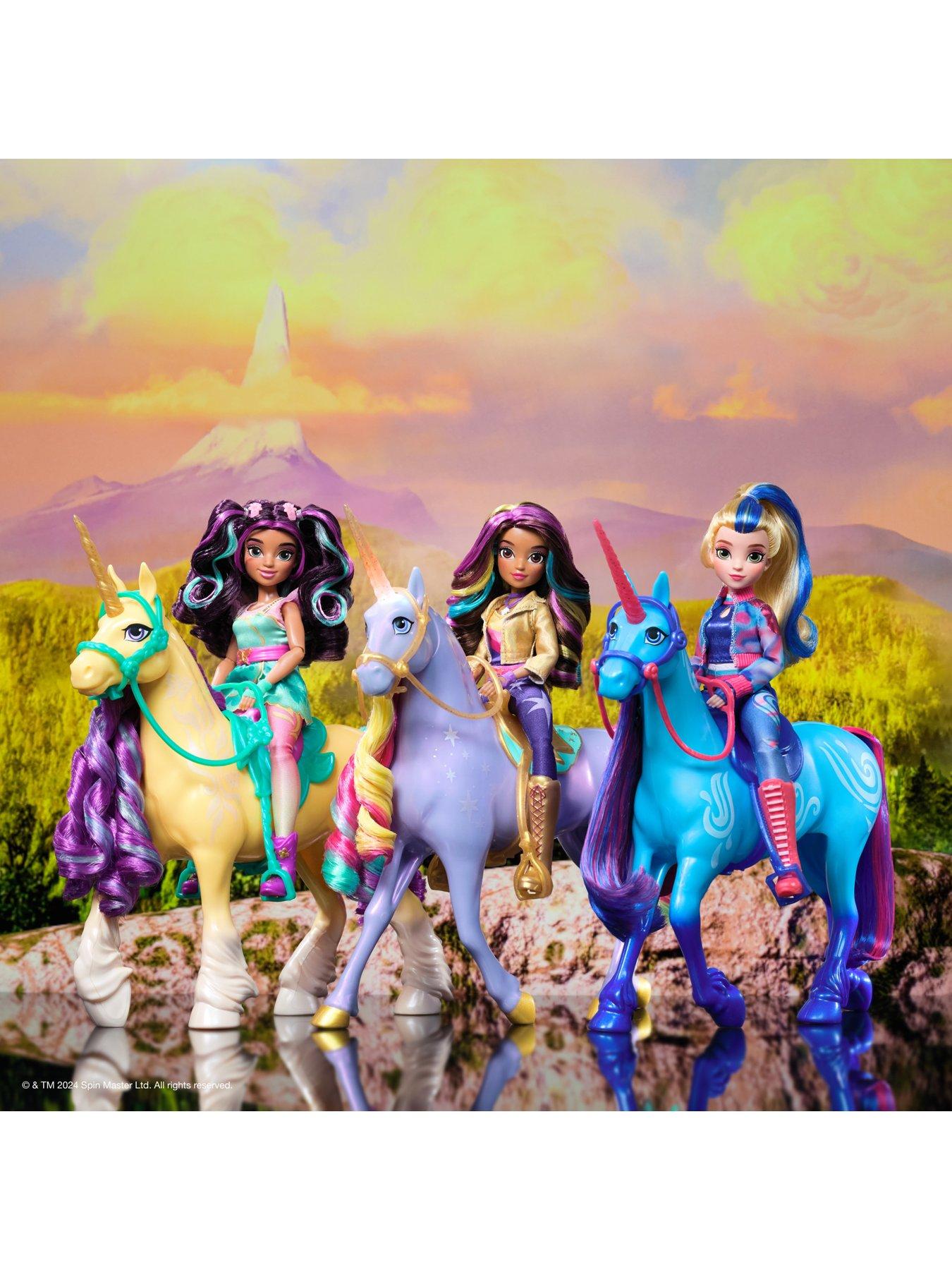 Image 7 of 7 of Unicorn Academy Rainbow Light-Up Wildstar 11" Unicorn