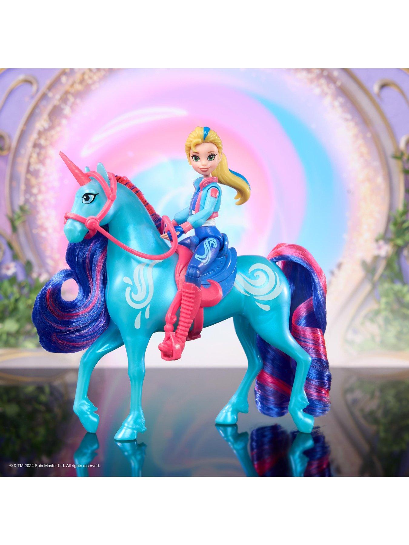 Image 4 of 6 of Unicorn Academy Isabel Doll & River Unicorn