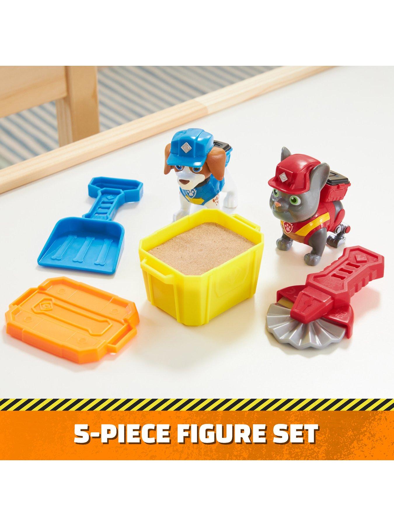 Image 3 of 7 of Rubble & Crew Rubble &amp; Crew -&nbsp;Charger and&nbsp;Wheeler Build-It Pack with Kinetic Sand