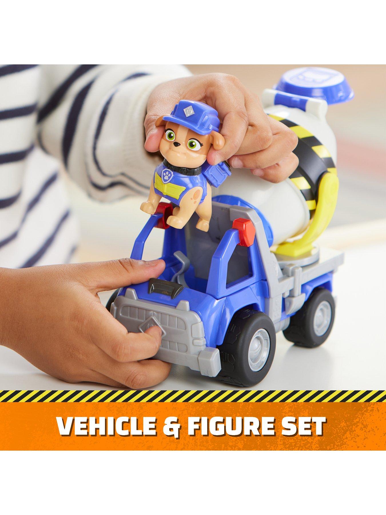 Image 3 of 7 of Rubble & Crew Rubble's Mix's Mixing Truck Toy Vehicle
