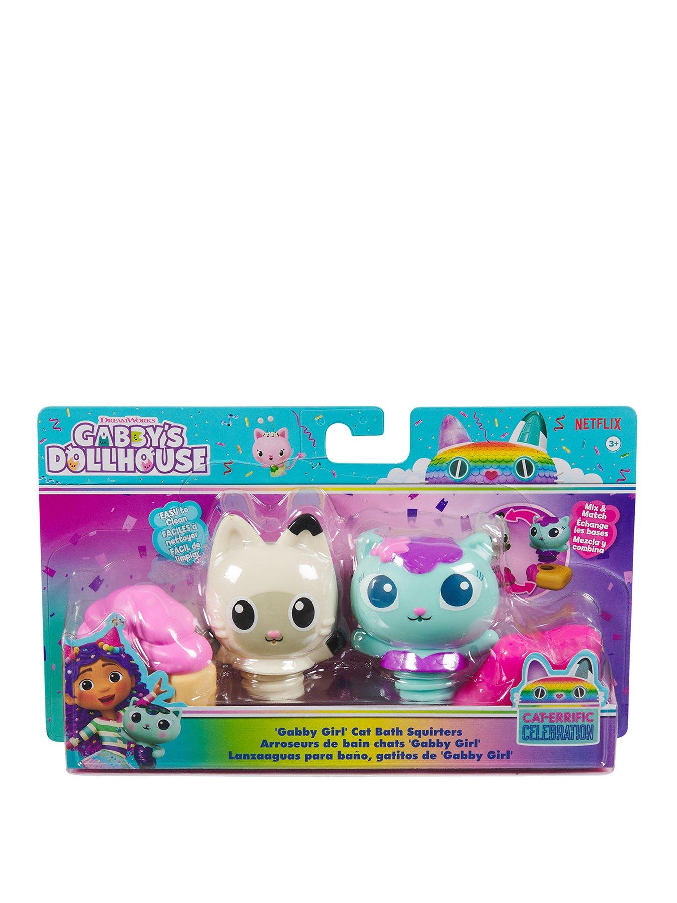 Gabby's Dollhouse Gabby Girl Cat Bath Squirters