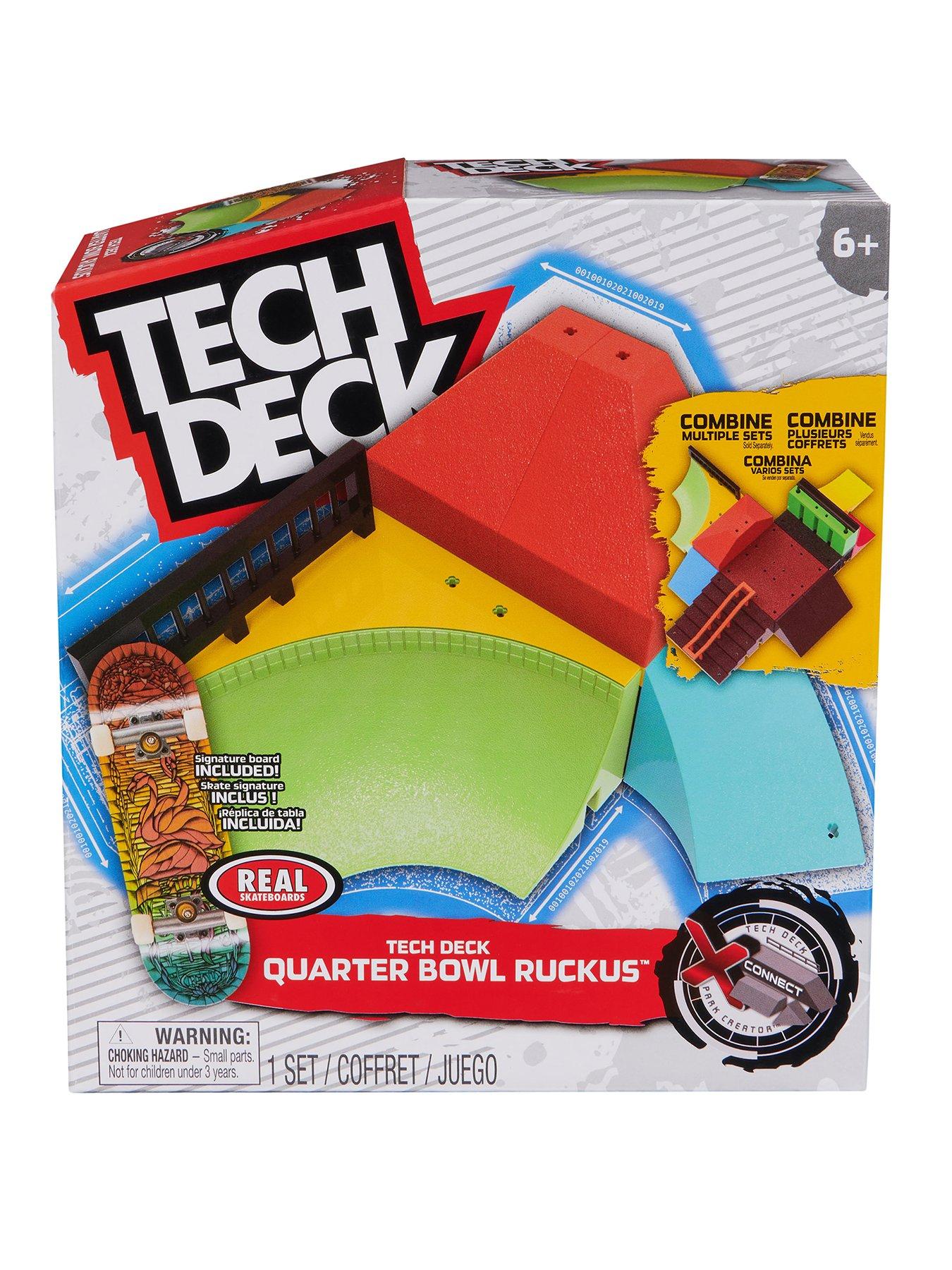 undefined Fingerboard X-Connect Quarter Bowl Ruckus Playset